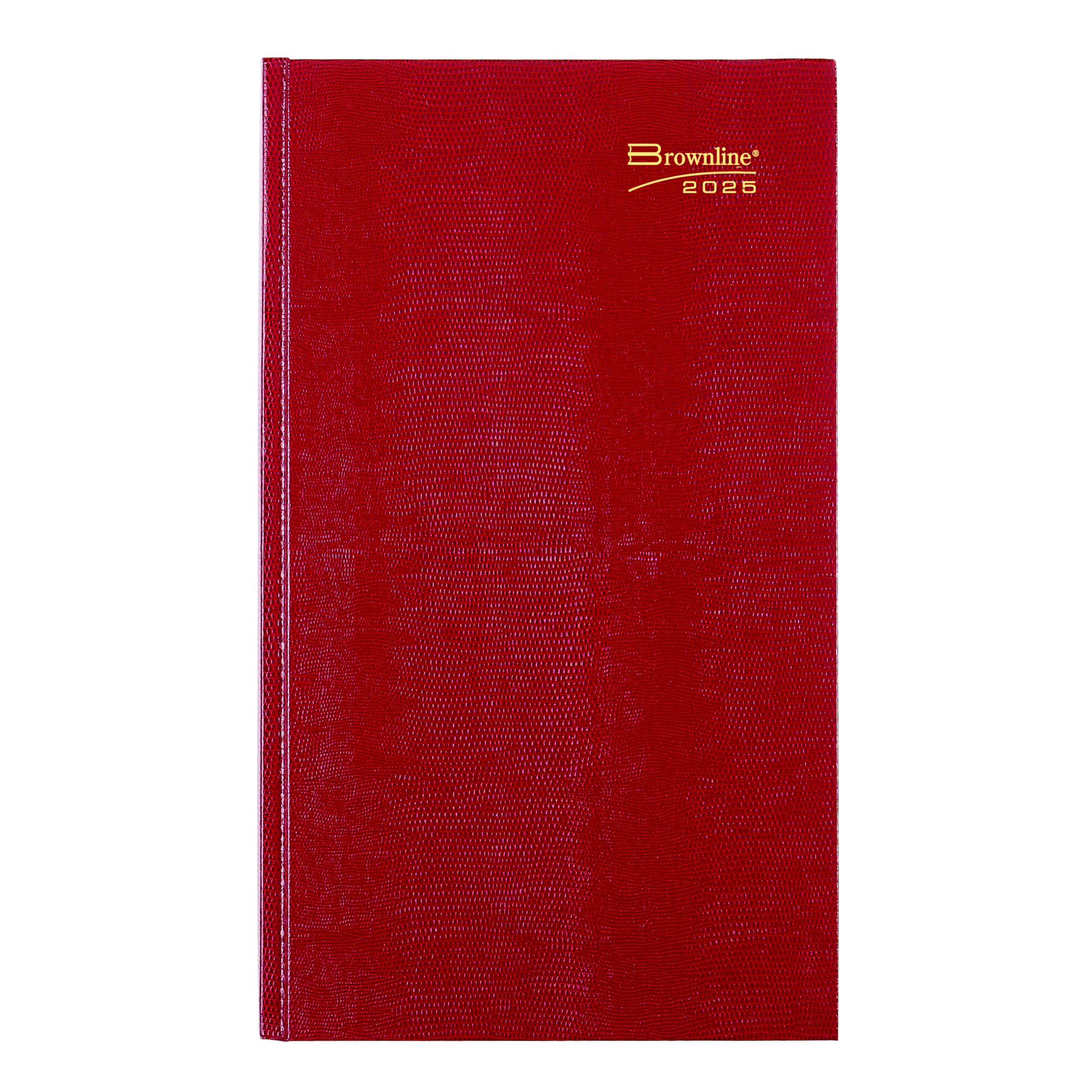 Brownline® 2025 Daily Planner - 12 Month Undated Calendar (January-December) - 13.375