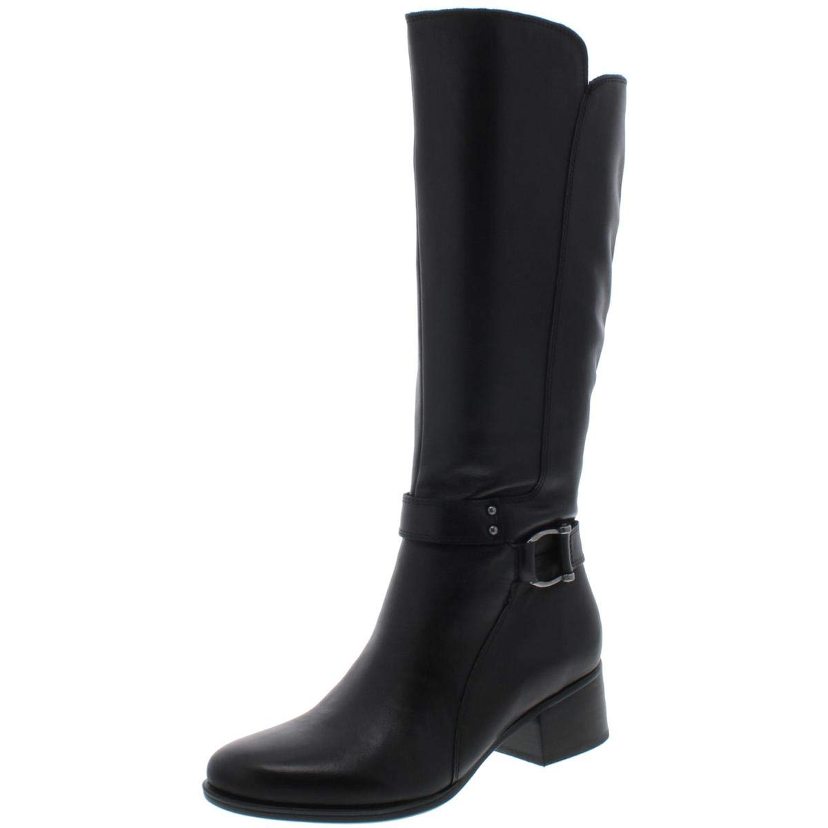 Naturalizer Women's Dane Tall Riding Boot - Waterproof Leather Equestrian Boots for Horseback Riding & Outdoor Activities