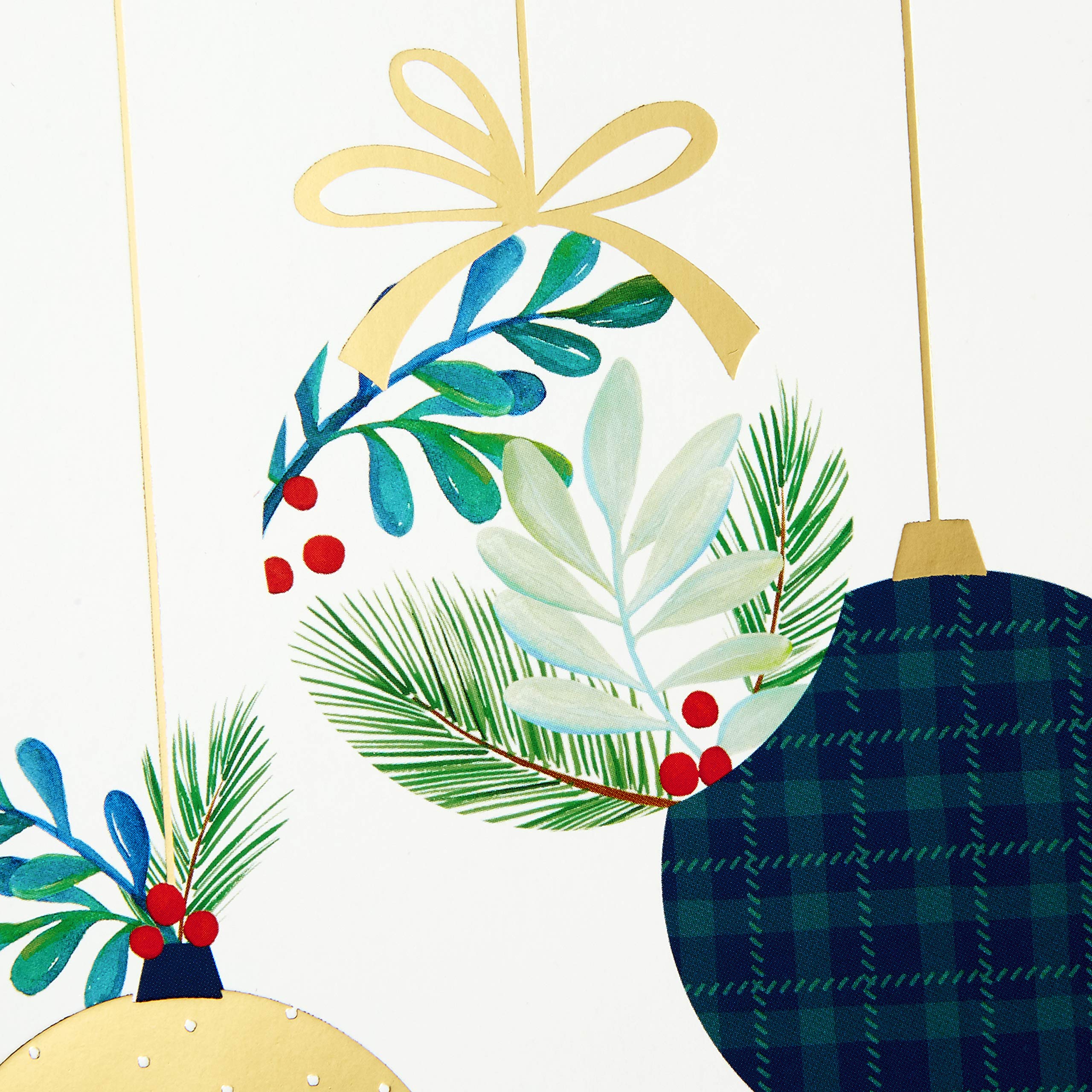 Hallmark Boxed Christmas Cards - Moments of Peace (16 Greeting Cards with 17 Envelopes) | Holiday Greetings, Seasonal Wishes & Festive Correspondence for Family & Friends