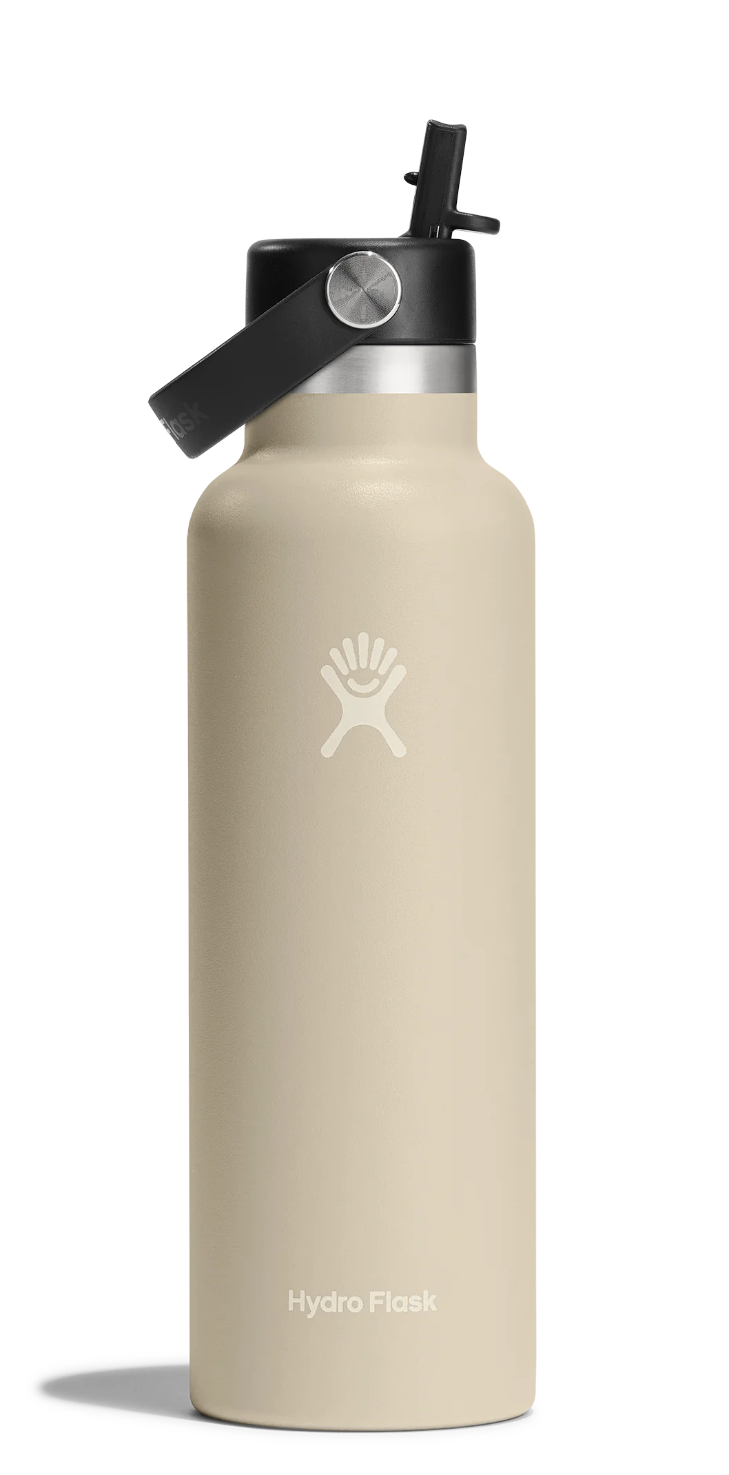 21 oz Standard Mouth Water Bottle with Flex Straw Cap - Leakproof & BPA-Free for Gym, Hiking, and Everyday Hydration