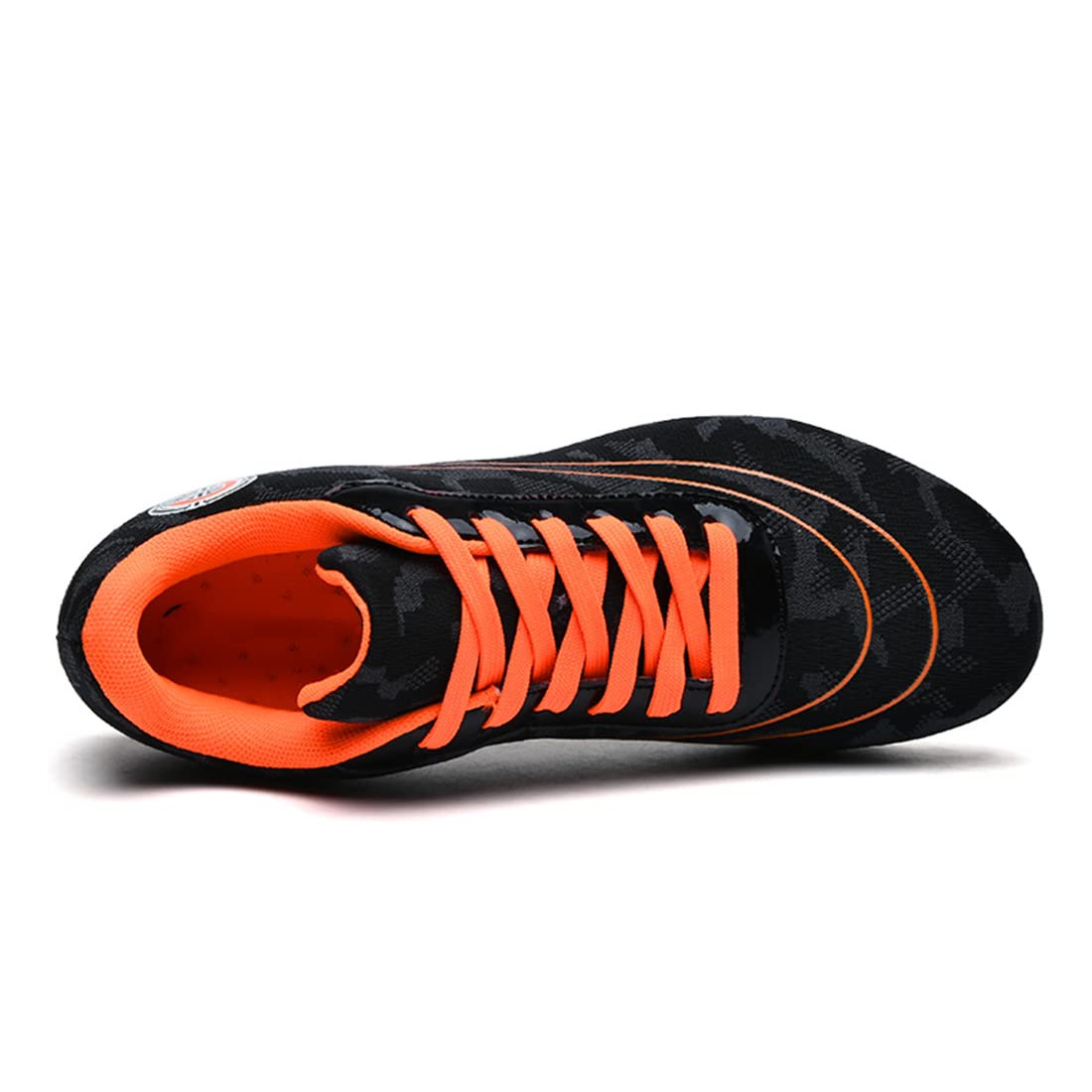 Men's Spiked Track & Field Shoes - Professional Sprint Running & Jumping Training Sneakers for Youth & Adults | Lightweight Athletic Shoes for Racing, Training & Competition