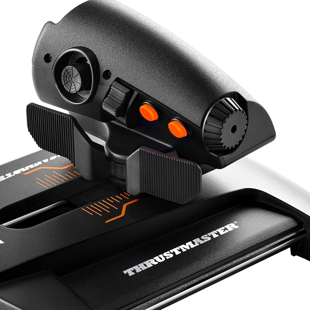 Thrustmaster TWCS Throttle Weapon Control System - Flight Simulation Throttle for PC | Perfect for Flight Sim Games like Microsoft Flight Simulator & DCS World