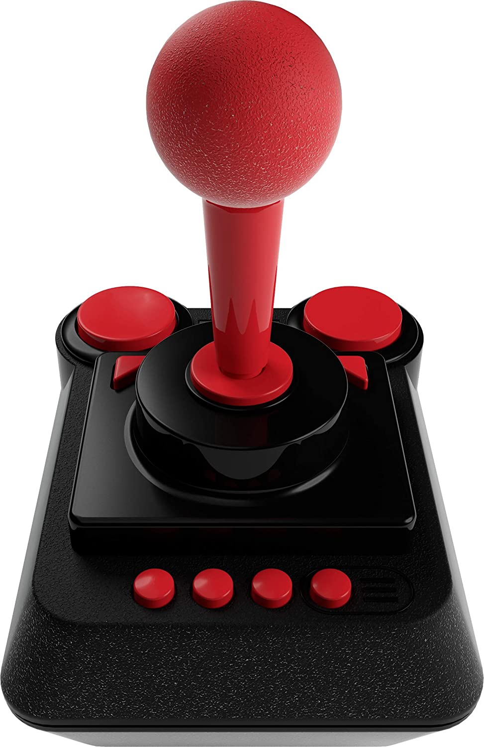 The C64 Retro Joystick - Classic USB Game Controller for Commodore 64 & PC Gaming - Perfect for Vintage Gaming, Emulation & Nostalgic Play Sessions