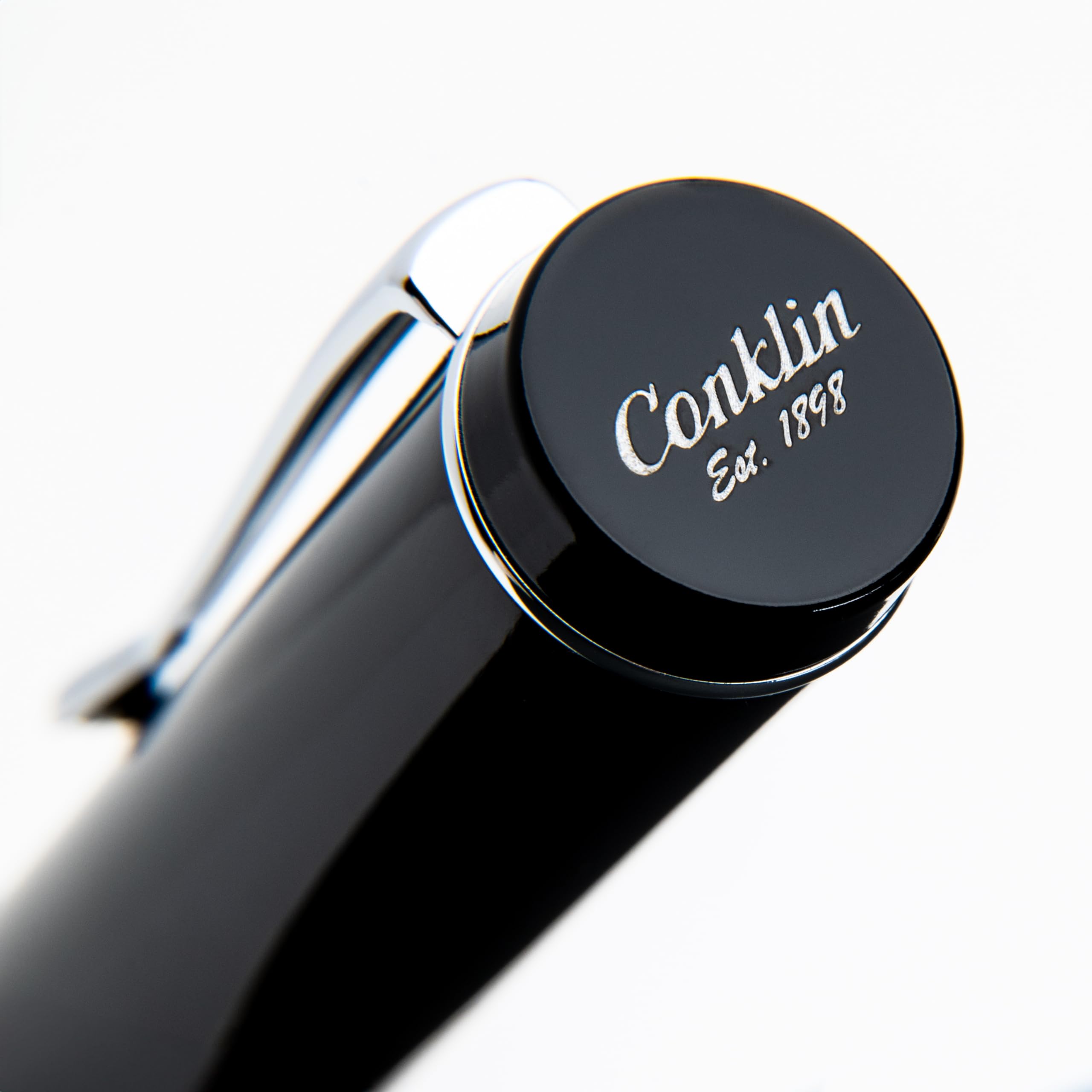 Conklin Duragraph Fountain Pen - Red Nights Fine Nib Luxury Writing Instrument with Bold Red Finish | Perfect for Calligraphy, Journaling & Signature Writing