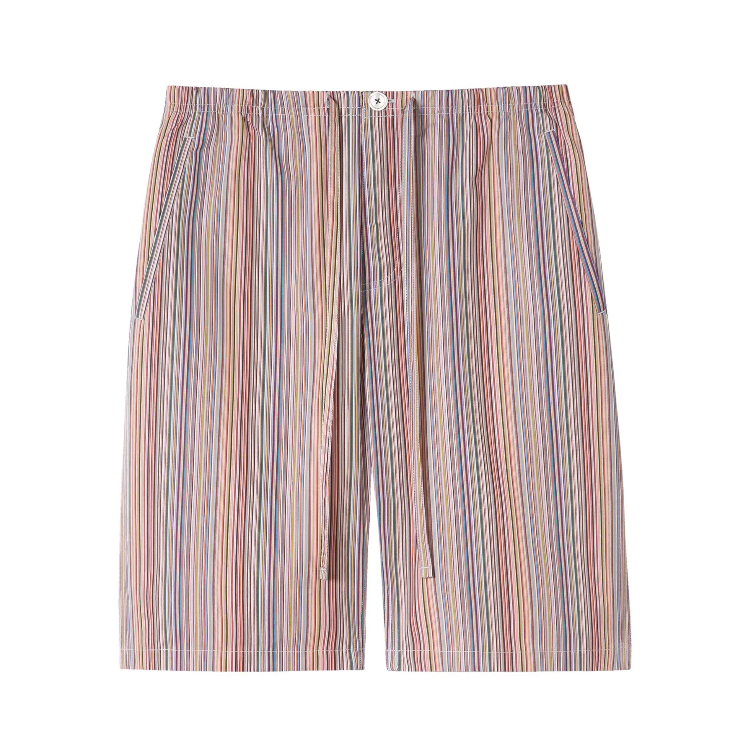 Paul Smith Men's Cotton Pajama Shorts - Comfortable Sleepwear for Summer & Lounge Wear at Home