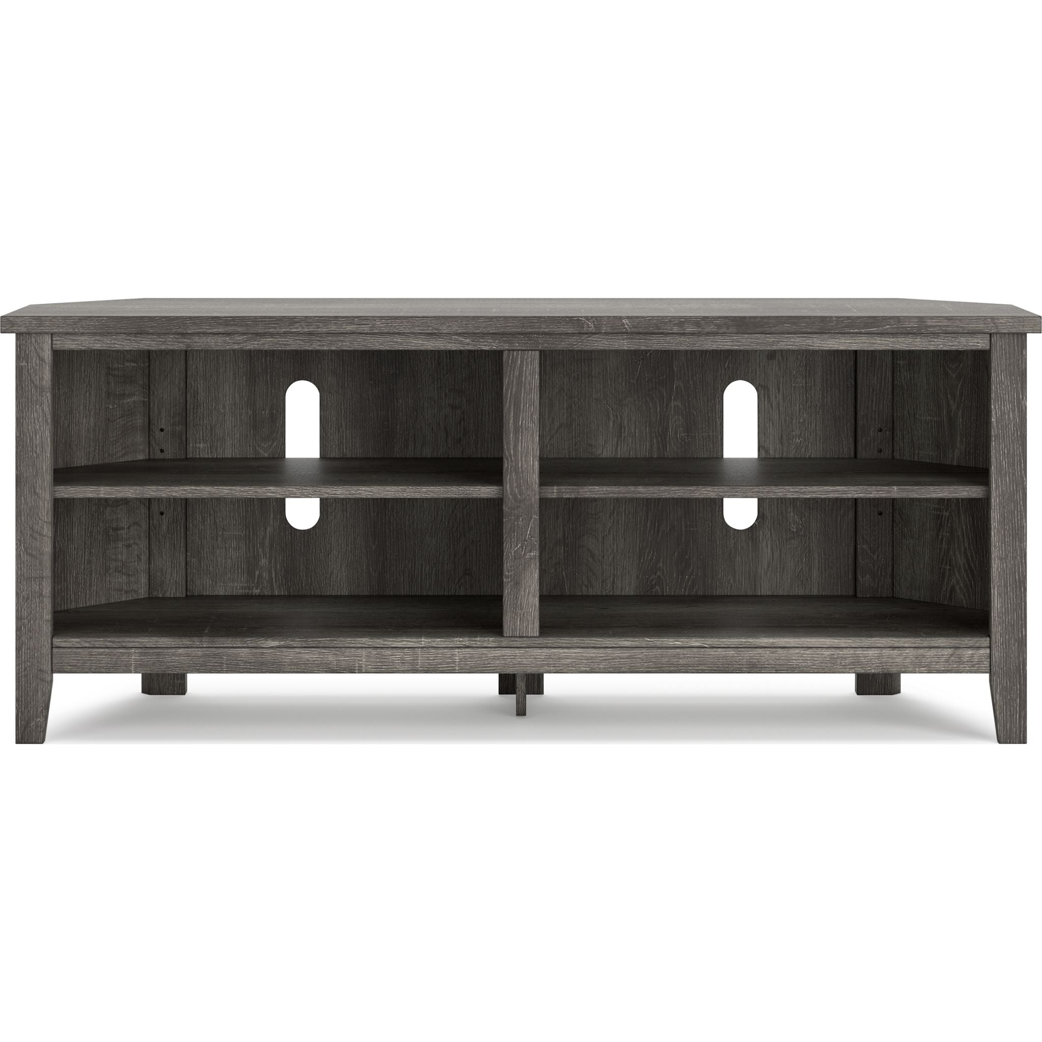 Arlenbry Modern TV Stand with Storage - 60 Inch Entertainment Center in Gray | Perfect for Living Room, Bedroom & Home Theater Setup