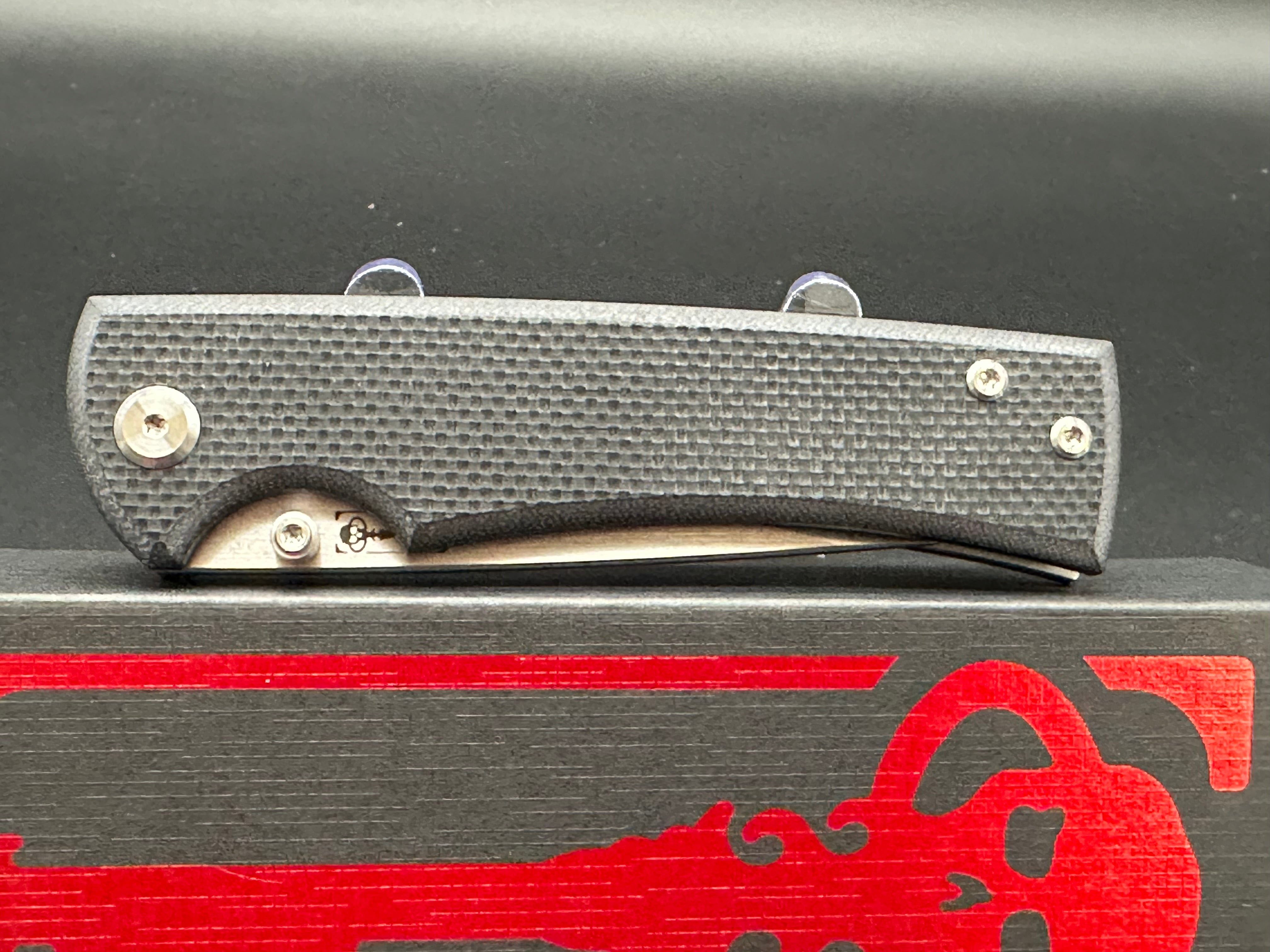 Chaves 229 Liberation Drop Point Folding Knife - Premium G10 Handle, Razor Sharp Blade for EDC, Outdoor & Tactical Use