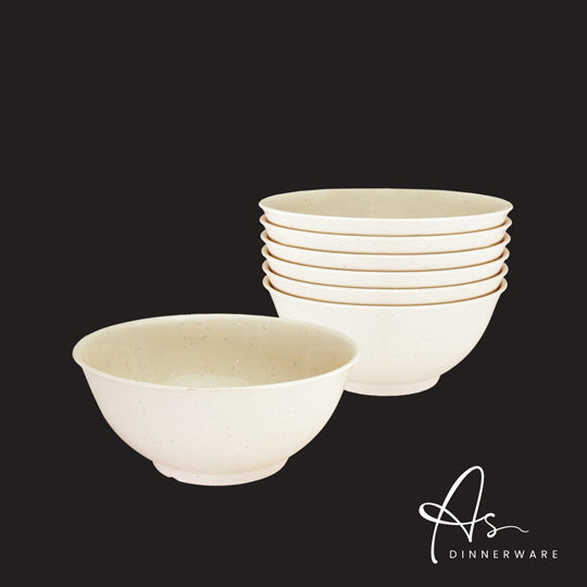 5-Piece Stainless Steel MEE Bowl Set - 6 Pack (24 Packs per Carton) - AS1705 6M - Perfect for Meal Prep, Camping, and Outdoor Dining