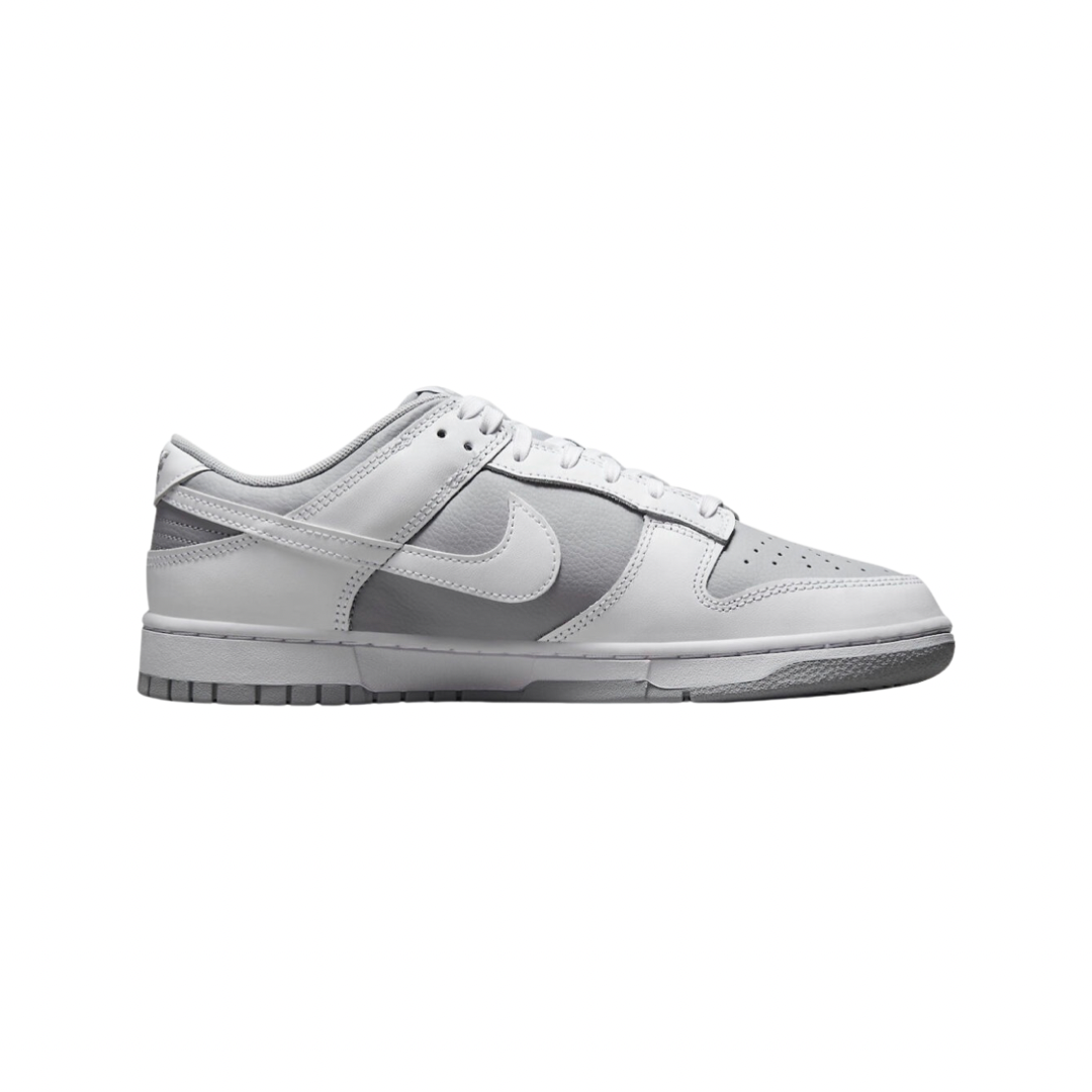 Nike Dunk Low Retro Sneakers - Wolf Grey & White Colorway | Men's & Women's Casual Shoes for Streetwear & Everyday Fashion