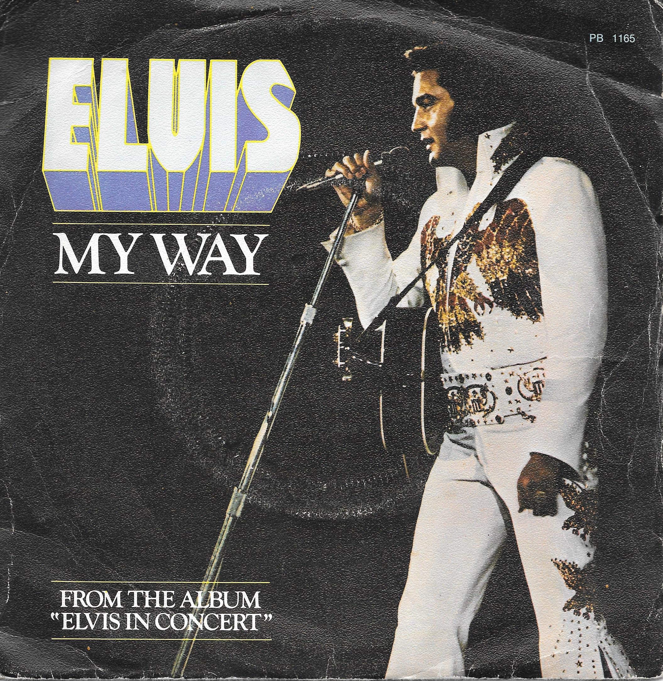 Elvis Presley My Way America Vinyl Record RCA Victor PB 1165 - Classic Collectible for Music Lovers & Vintage Vinyl Enthusiasts