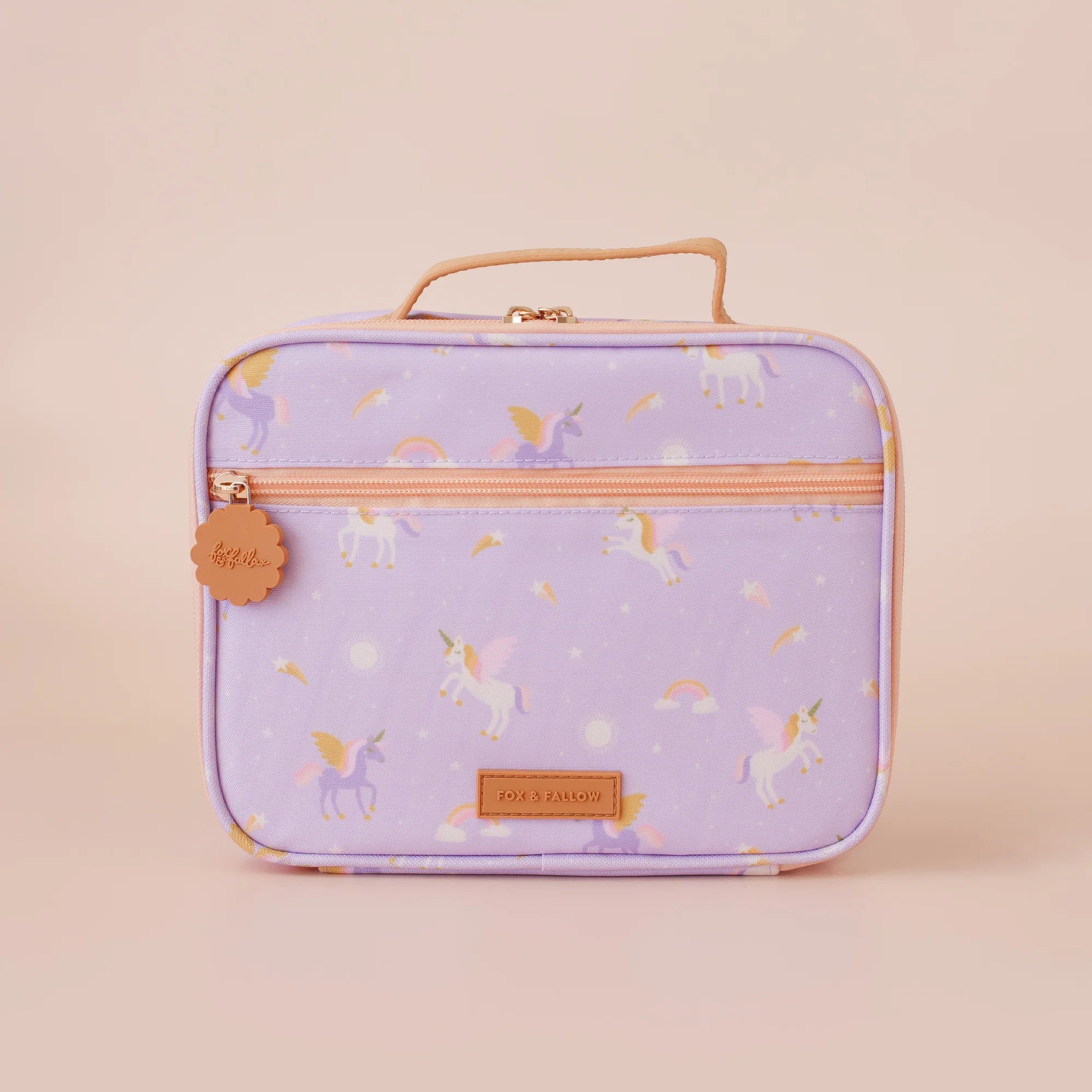 Unicorns Mini Insulated Lunch Bag for Kids - Cute Thermal Food Container for School, Work & Picnics | Leakproof & Lightweight Lunchbox for Girls & Boys
