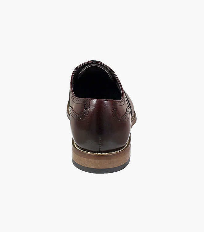 Premium Dunbar Wingtip Oxford Dress Shoes for Men - Classic Business & Formal Occasions - Comfortable Leather Brogues for Office, Wedding & Professional Events