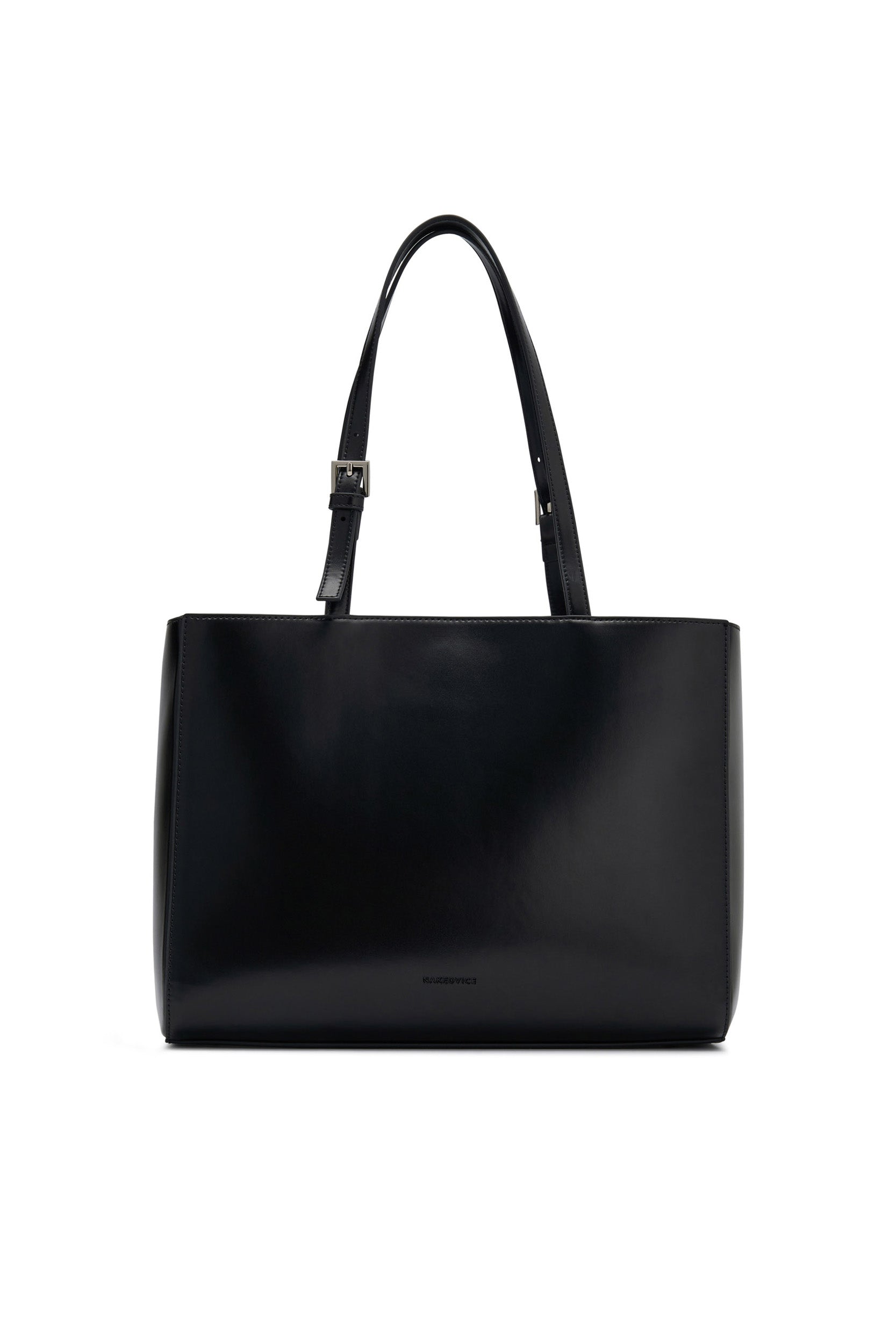 THE REYES BLACK TOTE - Stylish & Durable Women's Shoulder Bag for Work, Travel & Everyday Use | Premium Vegan Leather Handbag