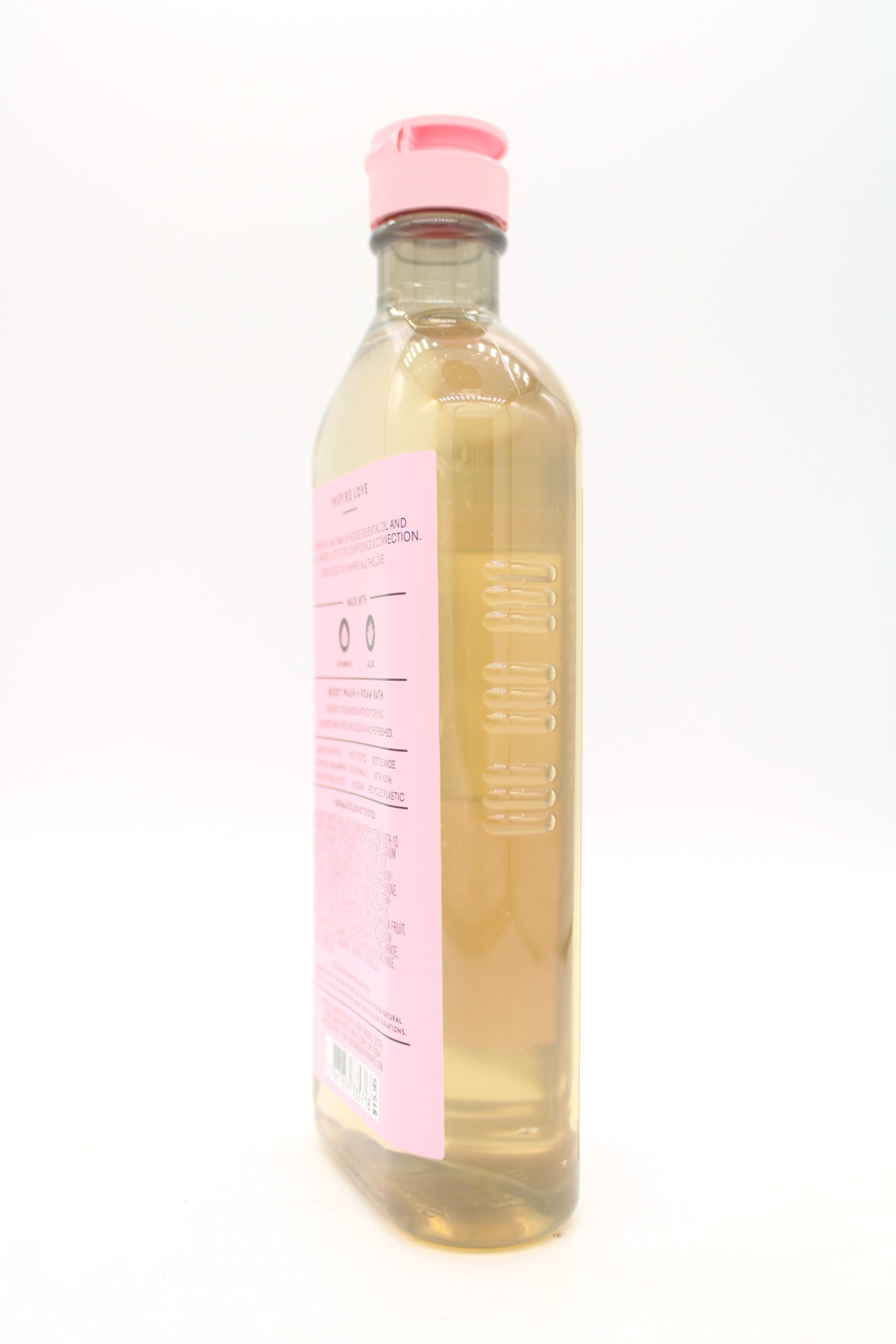 Luxurious Rose & Vanilla Body Wash & Foam Bath - 10 fl oz | Moisturizing Shower Gel for Sensitive Skin | Perfect for Relaxing Baths & Romantic Gifts