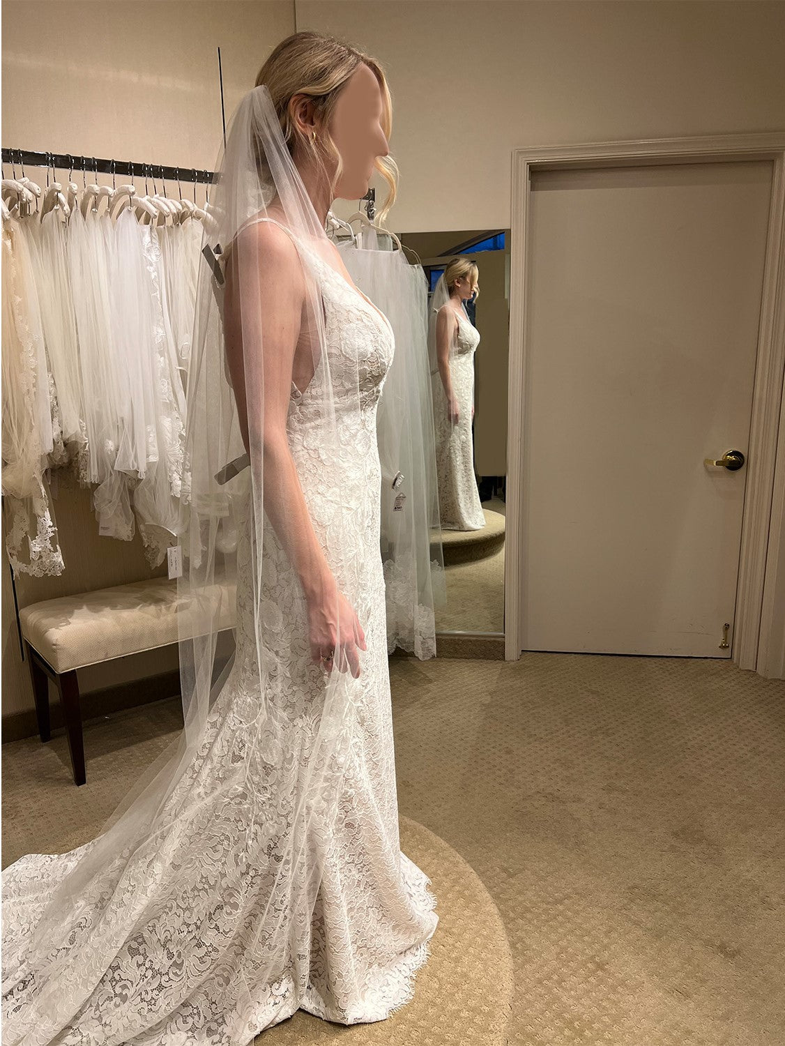 Willowby by Watters Bluma Wedding Dress - Elegant Lace Bridal Gown for Beach, Garden & Outdoor Ceremonies