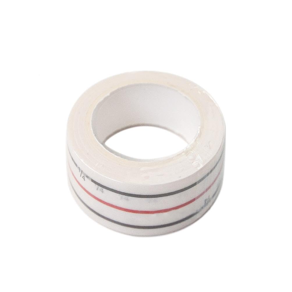 Waterproof Diagonal Seam Tape - 1/4 Inch Sewing Machine Basting Tape & Seam Guide - Perfect for Quilting, Garment Making & DIY Sewing Projects