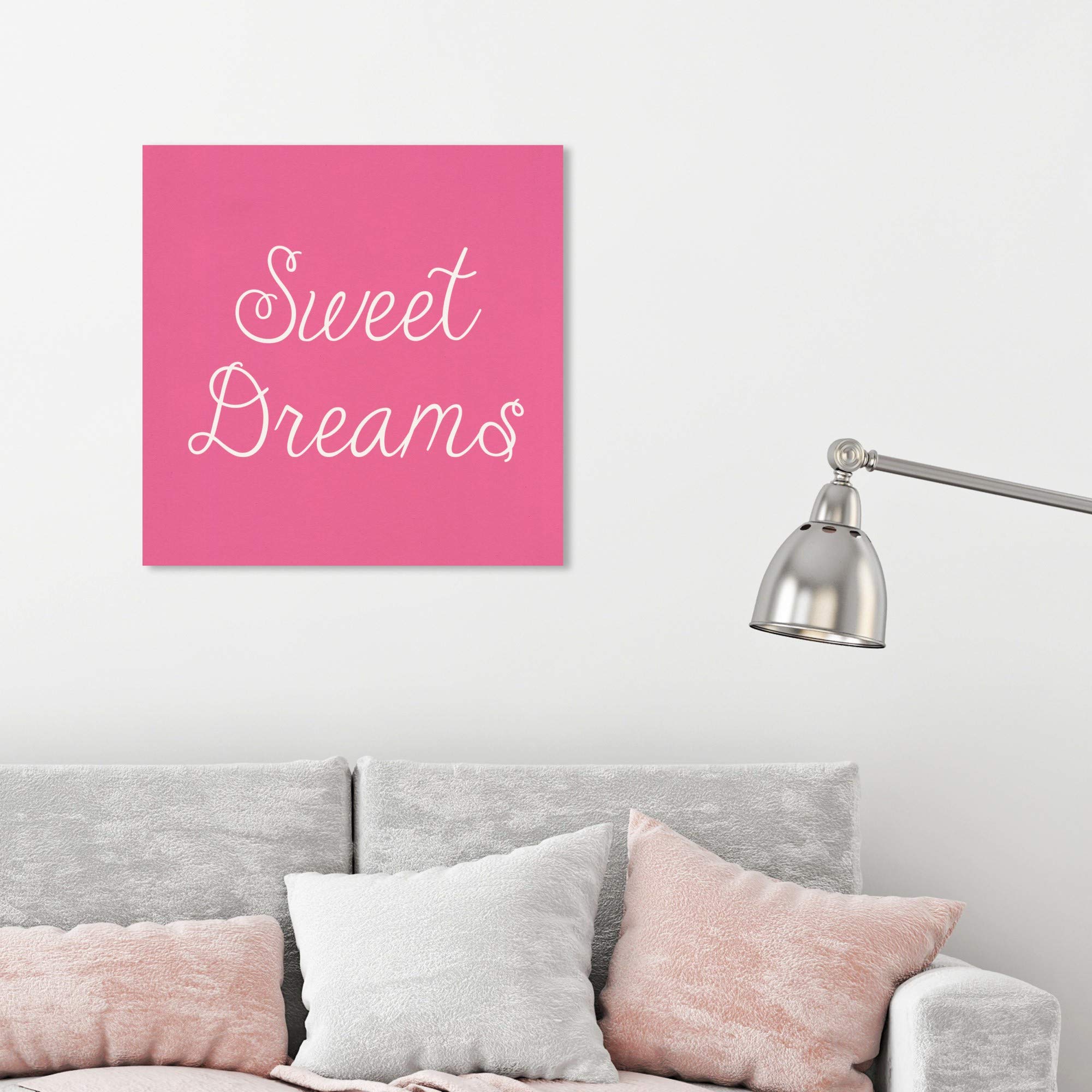 Sweet Dreams Wall Art Canvas Print for Kids Room - 24