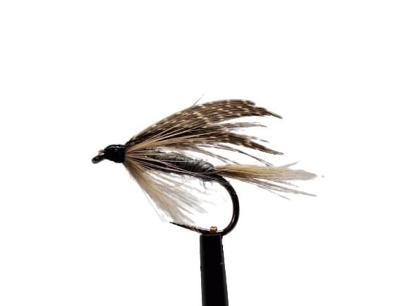 Premium Wet Fly Hendrickson Set of 3 - Barbless Hooks Size 16 for Trout Fishing | Perfect for Fly Fishing in Rivers and Streams