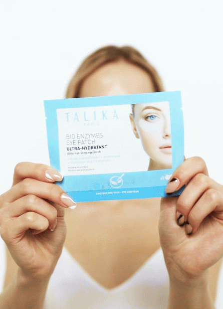 Bio Enzymes Eye Patch Solo Ultra Hydrating - Dark Circle & Puffiness Reducing Eye Masks for Glowing Skin | Perfect for Night Routine & Travel Skincare
