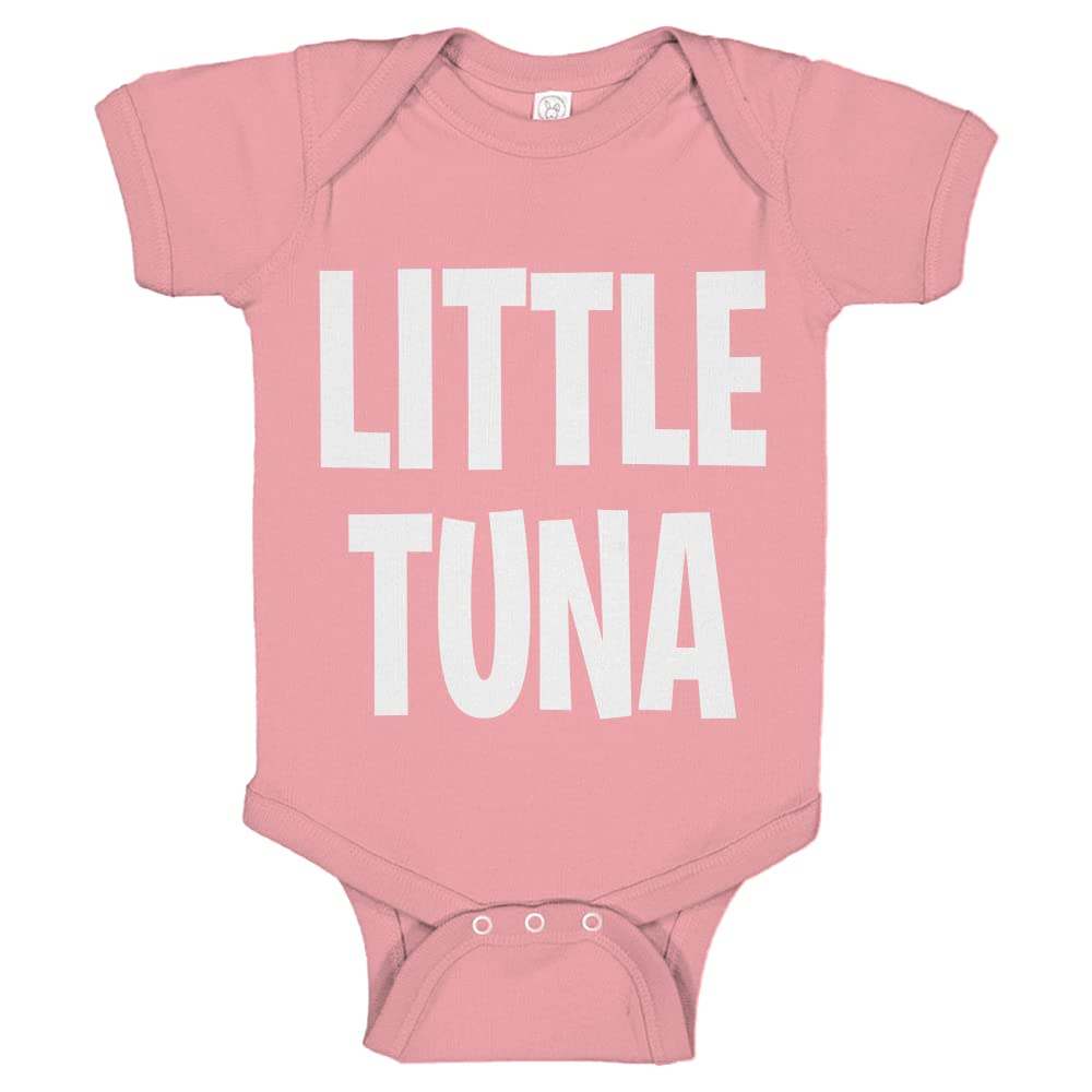Baby Romper Little Tuna 100% Cotton Infant Bodysuit - Soft & Breathable Newborn Outfit for Boys & Girls | Perfect for Playtime, Photo Shoots & Daily Wear