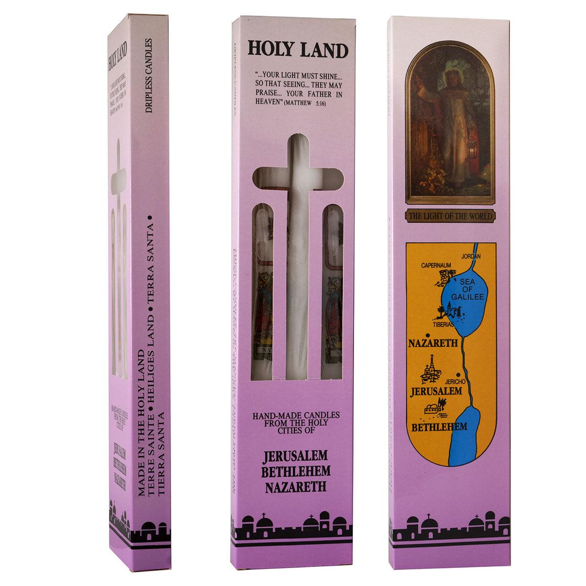 Premium Handmade Holy Land Candles - Jerusalem, Bethlehem & Nazareth Scented Candles for Home Decor, Meditation & Spiritual Relaxation