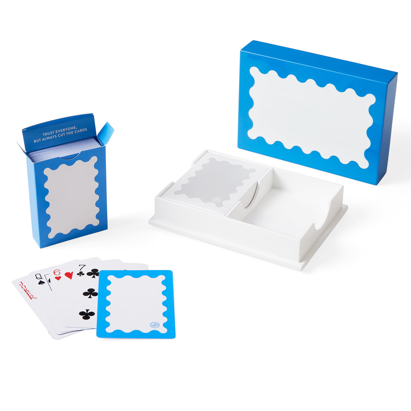 Ripple Lacquer Playing Cards - Premium Waterproof Poker Cards for Magic Tricks, Cardistry & Game Nights - Elegant Gift for Card Enthusiasts