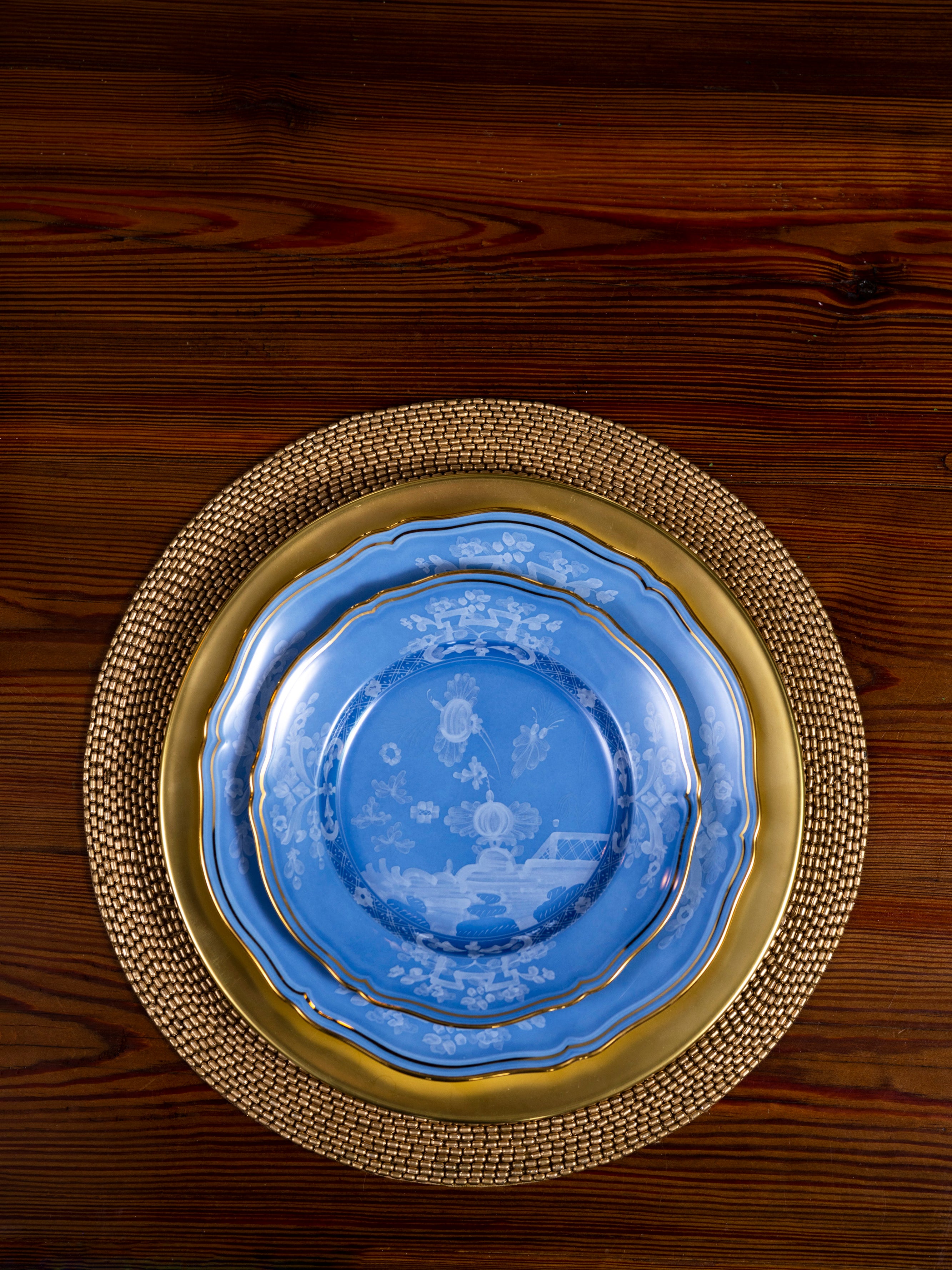 Oriente Italiano Elegant Ceramic Dinner Plate - Premium Italian Dinnerware Set for Restaurants & Home Dining - Perfect for Pasta, Salads & Formal Occasions