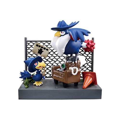 Pokemon Town Back Alley at Night 3-Inch Re-Ment Collectible Figure - Perfect for Display, Gift Giving & Anime Collections