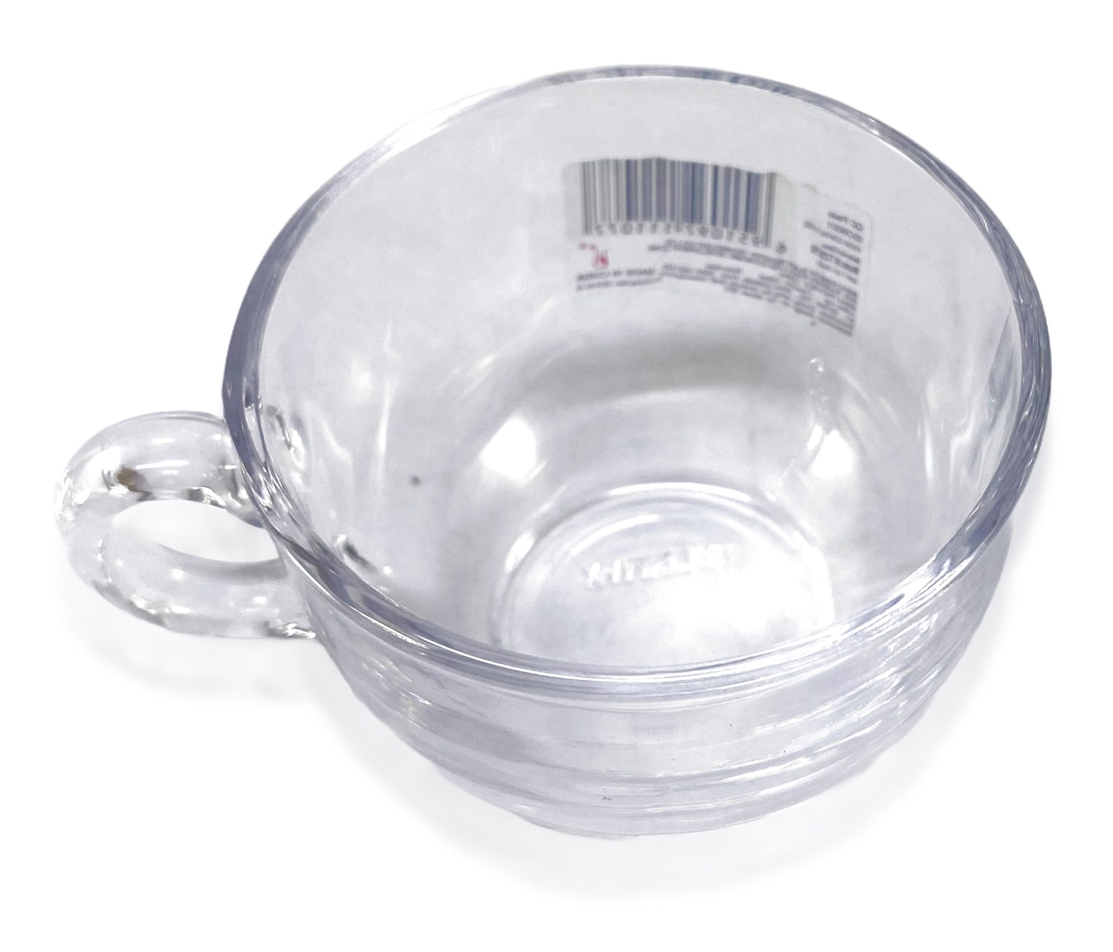 BLINKMAX 2-Pack Clear Glass Tea & Coffee Cups - 150ml Crystal Clear Drinking Glasses for Hot & Cold Beverages - Perfect for Tea, Coffee, Juice, and Cocktails at Home, Office, or Cafe