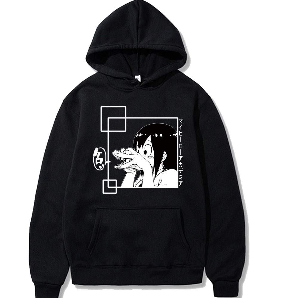 Meelanz Anime Hoodie - Women's Long Sleeve Pullover Sweatshirt | Kawaii Japanese Streetwear for Girls & Teens | Perfect for Cosplay, Casual Wear & Anime Conventions