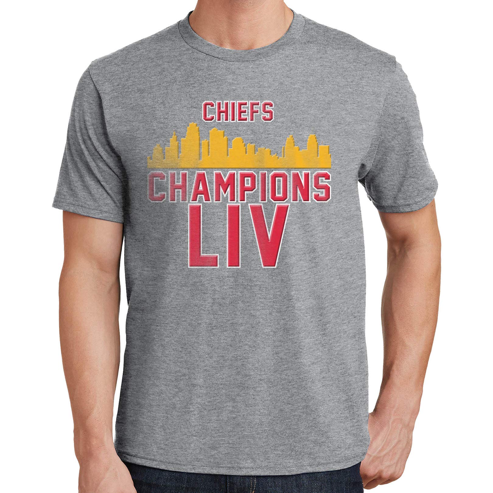 Kansas City Chiefs Super Bowl Champions 2024 T-Shirt - Officially Licensed NFL Football Fan Gear for Men & Women - Perfect for Game Day, Tailgating, and Sports Events