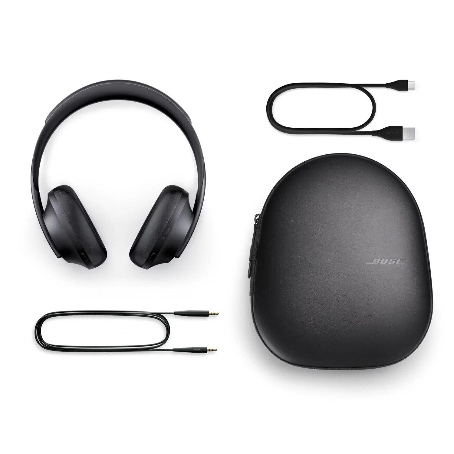 Bose Noise Cancelling Wireless Bluetooth Headphones 700 with Premium Charging Case (794297-0800) - Perfect for Travel, Work & Home Use