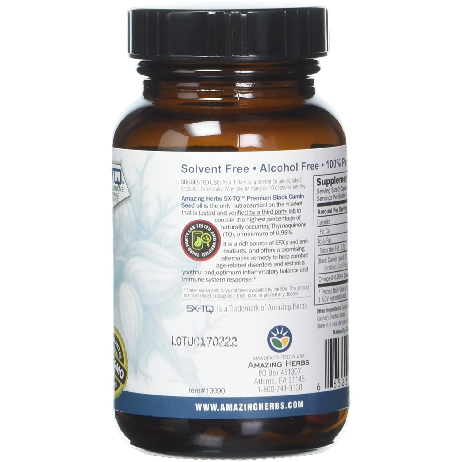 Premium Black Seed Oil Softgels 500mg - Cold Pressed, 100% Pure Nigella Sativa Supplement for Immune Support & Wellness - Perfect for Daily Health Routine & Natural Remedies