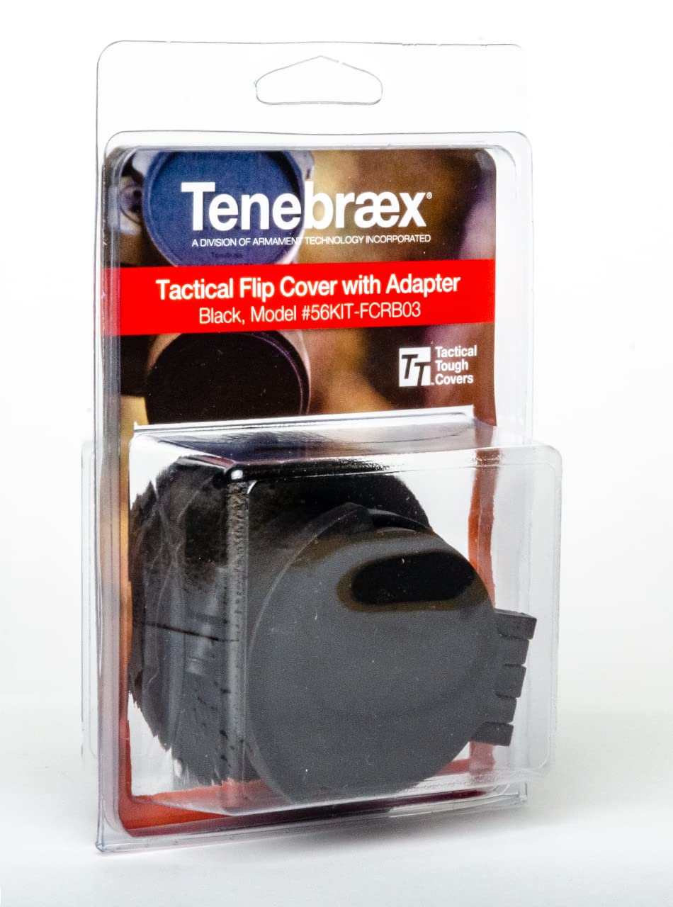 Trijicon Scope Cover Kit - Tenebraex Ocular & Objective Lens Protectors for Rifle Scopes | Hunting, Shooting & Tactical Use