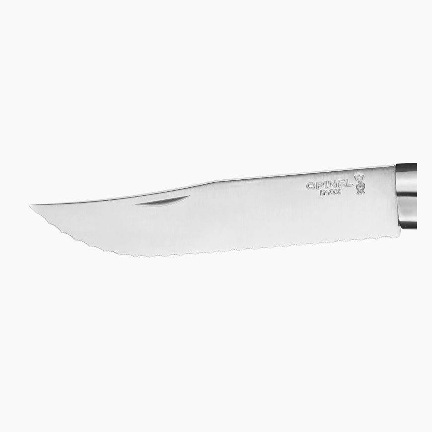 Opinel No.8 Stainless Steel Folding Knife - Camping, Hiking & Outdoor Cooking Essential - Perfect for Picnics & Backpacking Adventures