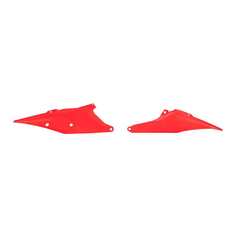 High-Performance SIDEPANELS RTECH for KTM 125SX 150SX 250SX 250SXF 350SXF 450SXF 250XC 350XCF 450XCF (2019-2021) - Durable Neon Orange Dirt Bike Side Panels | Perfect for Off-Road Racing & Trail Riding