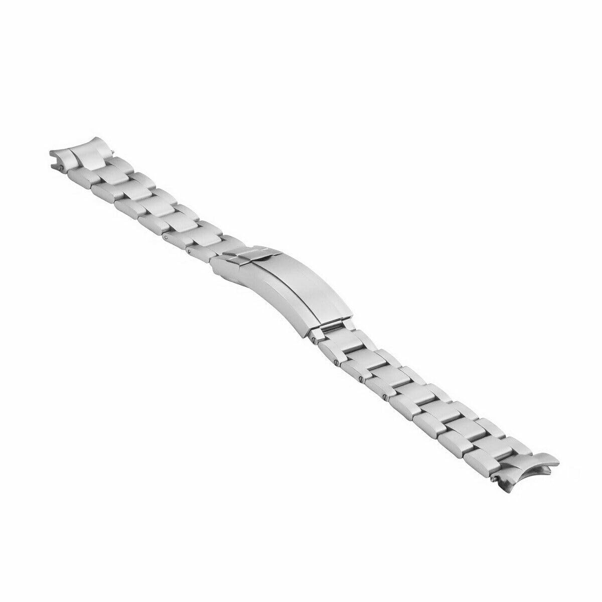 20mm Oyster Watch Band Bracelet for Rolex Yachtmaster - Stainless Steel Flip Lock Glide Lock Replacement Strap | Perfect for Diving, Swimming & Everyday Wear
