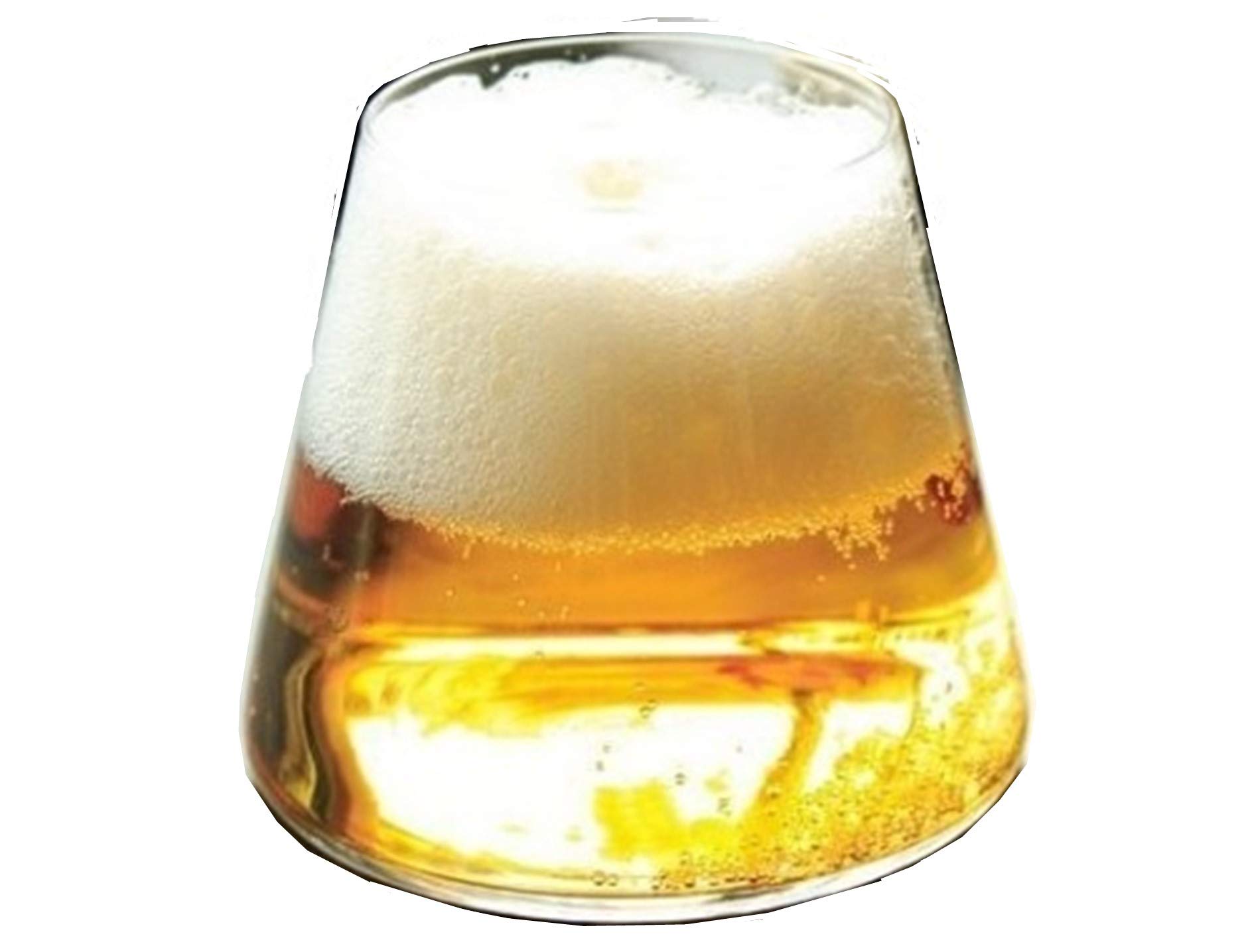 Premium 280ml Mount Fuji Beer Glass - Japanese-Inspired Design for Craft Beer, Cocktails & Home Bar Decor