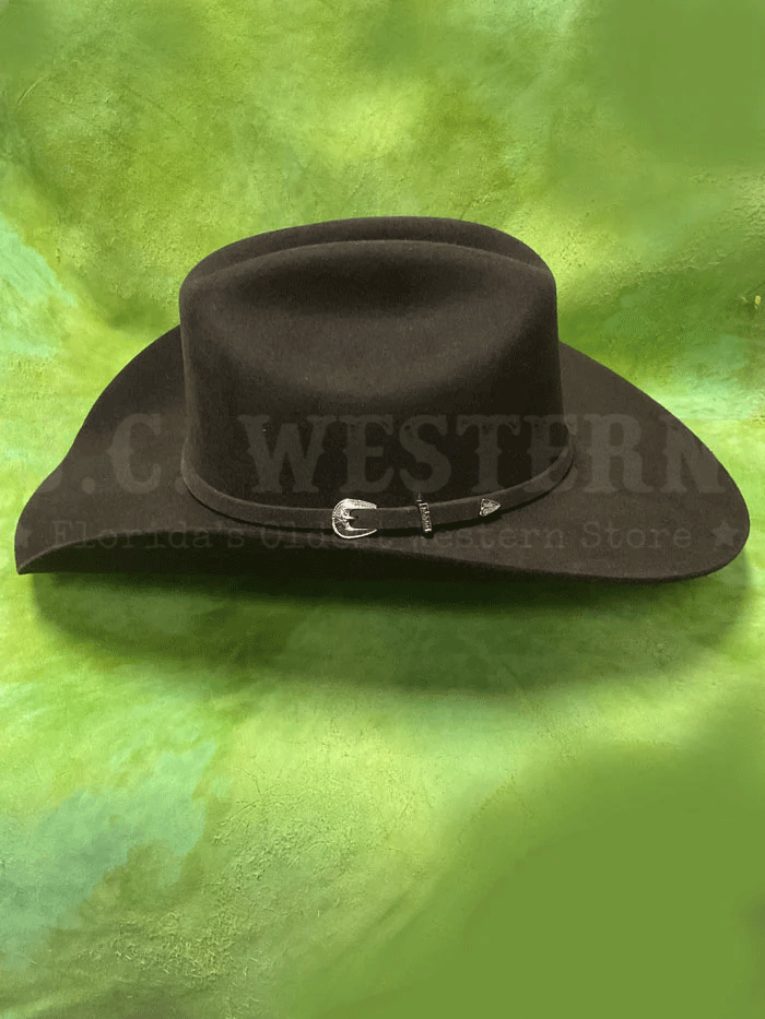 Justin JF0342RDEO4008 3X Brown Wool Western Rodeo Hat for Men - Perfect for Cowboy Rides, Country Music Festivals & Western Style Outfits