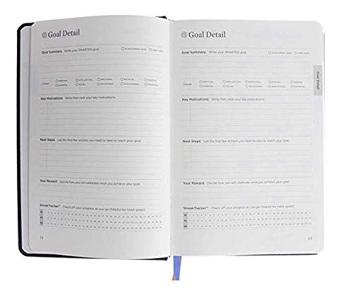 Full Focus Planner 2019 - Premium Black Hardcover Daily Planner & Productivity Journal for Goal Setting, Time Management - Perfect for Professionals, Students & Entrepreneurs