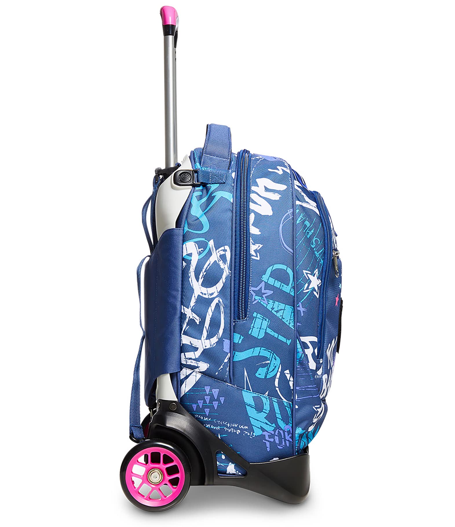 Seven S.p.a. Jack Seven 2-Wheel Trolley Luggage - Lightweight Carry-On Suitcase for Travel, Business Trips & Airport Use