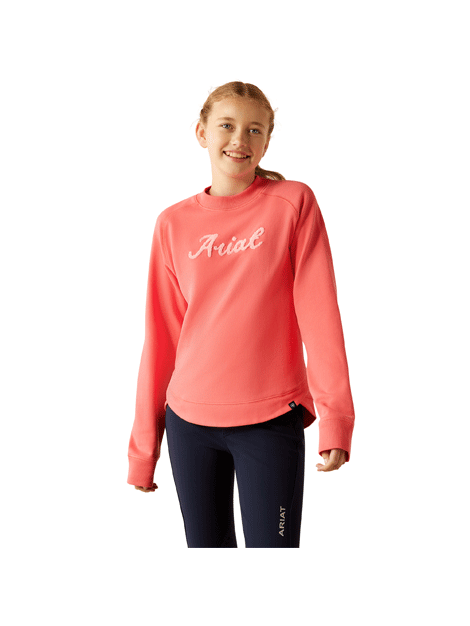 Ariat Benicia Sweatshirt for Young Riders - Comfortable & Stylish Equestrian Pullover for Horse Riding & Casual Wear