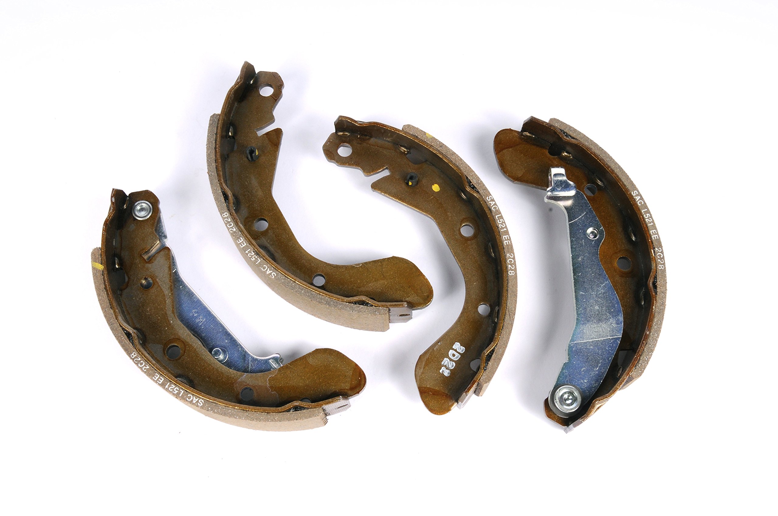 ACDelco GM Genuine Parts 171-1110 Rear Drum Brake Shoe Set - High Quality Replacement Brake Shoes for GM Vehicles - Perfect for Chevrolet, GMC, Buick & Cadillac Models - Ideal for Brake System Maintenance & Repair