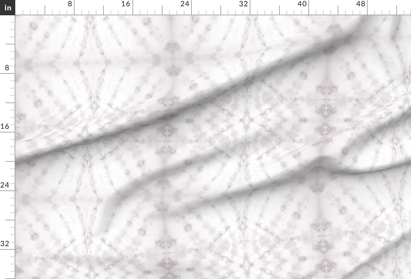 Shibori Gray Tie Dye Hippie Abstract Printed Minky Fabric by The Yard - Soft Plush Material for Sewing Baby Blankets, Quilt Backing & DIY Plush Toys - Perfect for Nursery Decor, Home Crafts & Bohemian Fashion Accessories