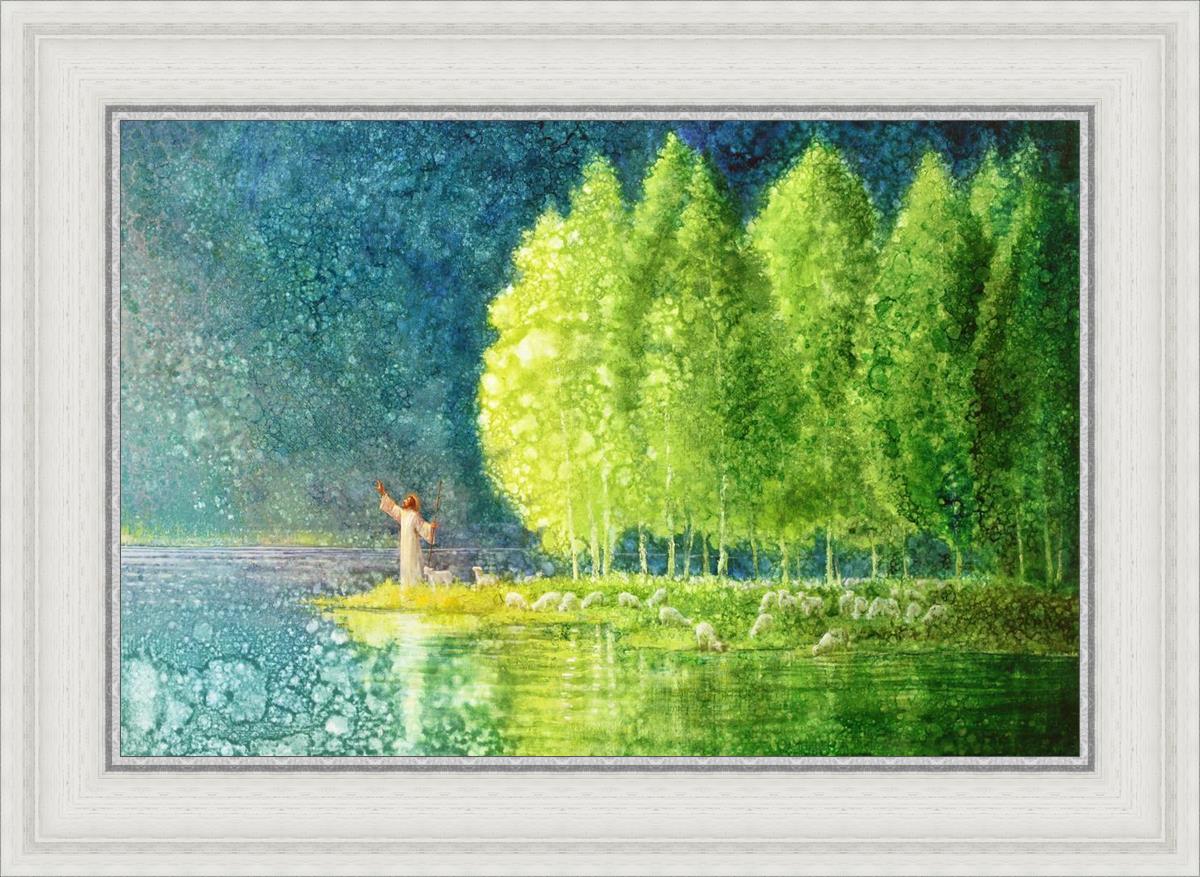 Beside Still Waters - Premium Home Decor & Wall Art for Living Room, Bedroom, Office | Perfect for Relaxation & Meditation Spaces
