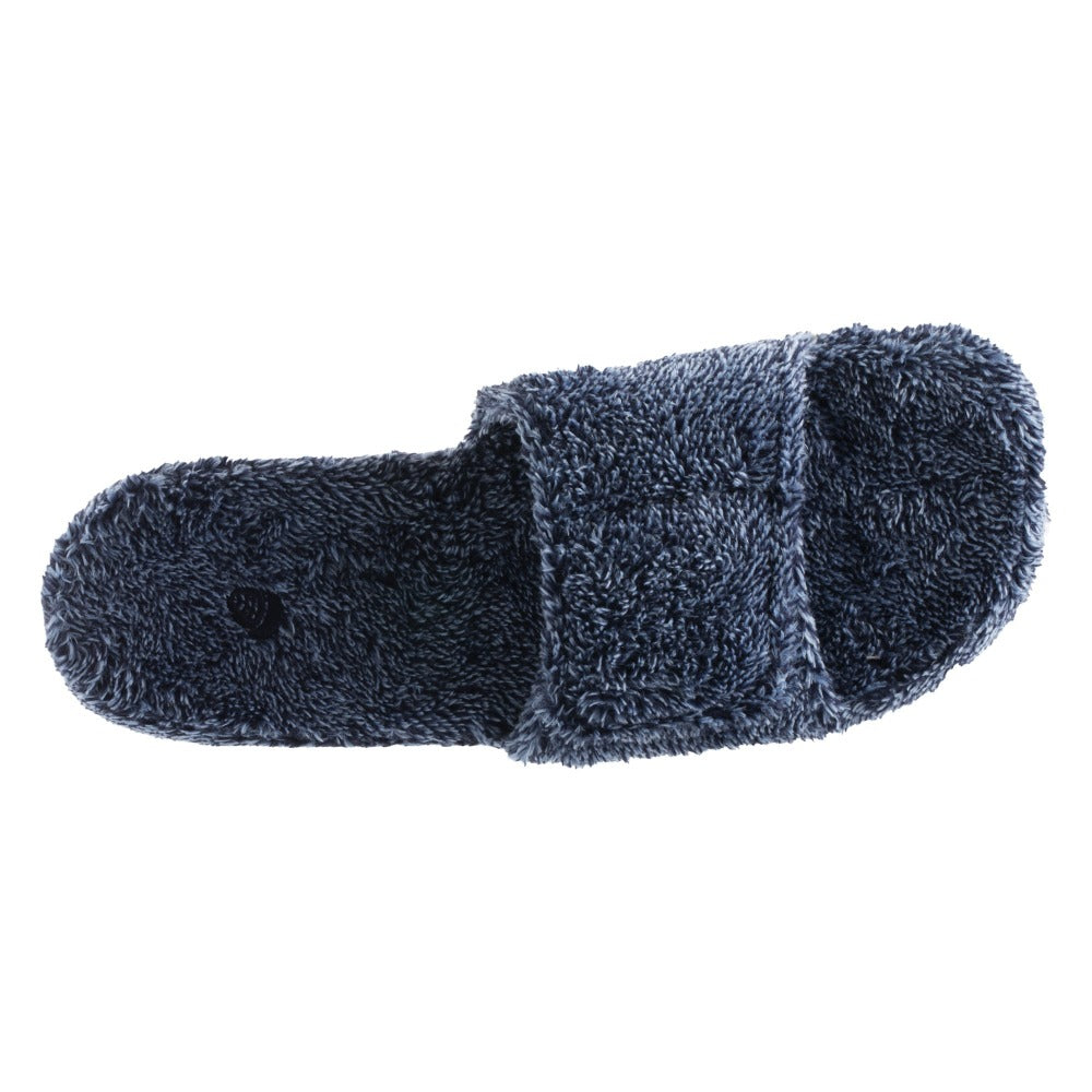 Men's Adjustable Spa Slide Slippers - Comfortable Indoor/Outdoor House Shoes for Relaxation, Lounging & Poolside Wear