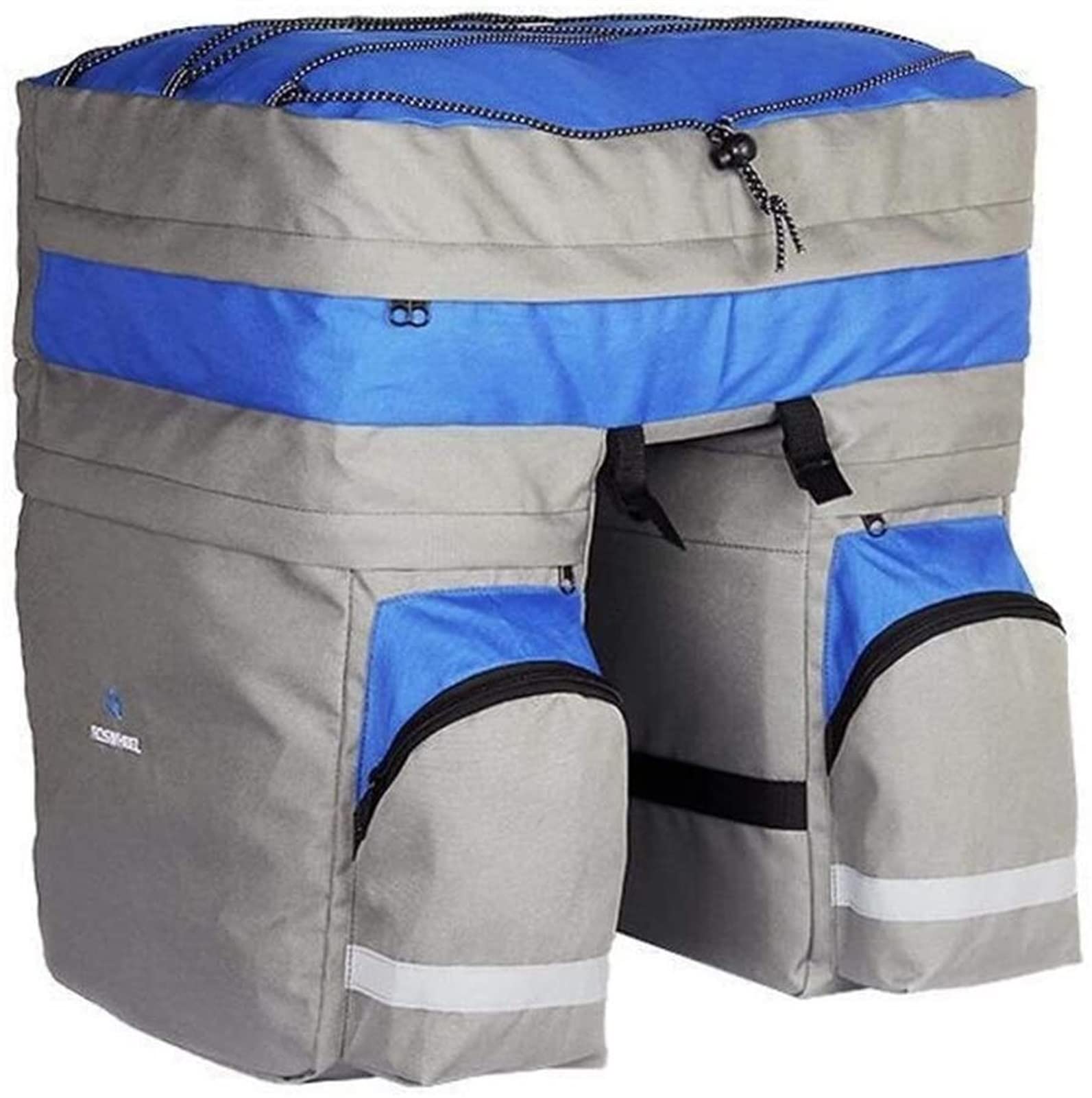 Universal 60L Waterproof Bike Pannier Bag - 3-in-1 Multifunctional Rear Rack Bicycle Bag for Mountain & Road Bikes | Double Side Tail Trunk Storage | Perfect for Commuting, Touring & Outdoor Adventures