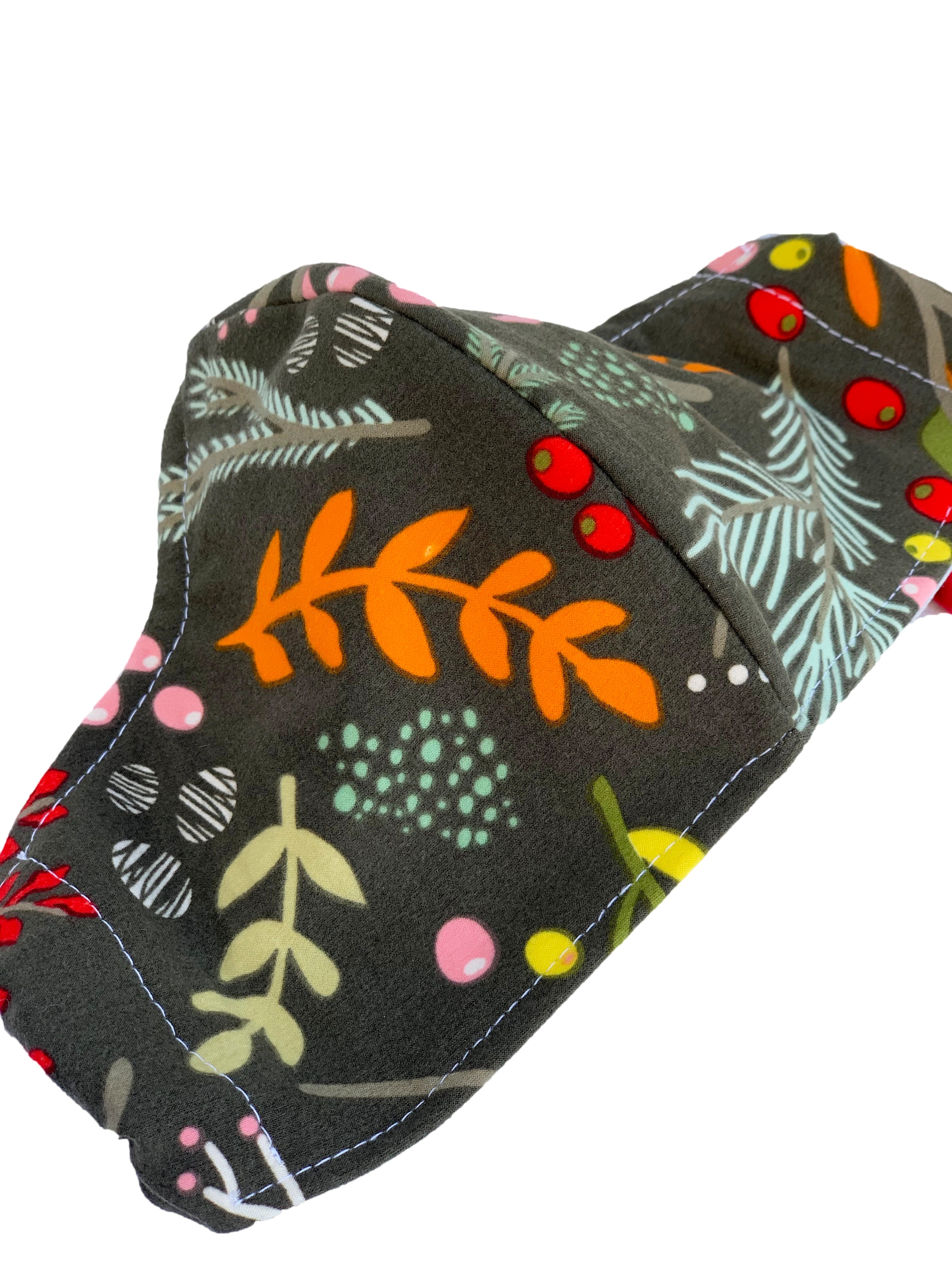 Merry Mistletoe Christmas Face Mask - Holiday Party, Family Gathering & Festive Celebration Accessory