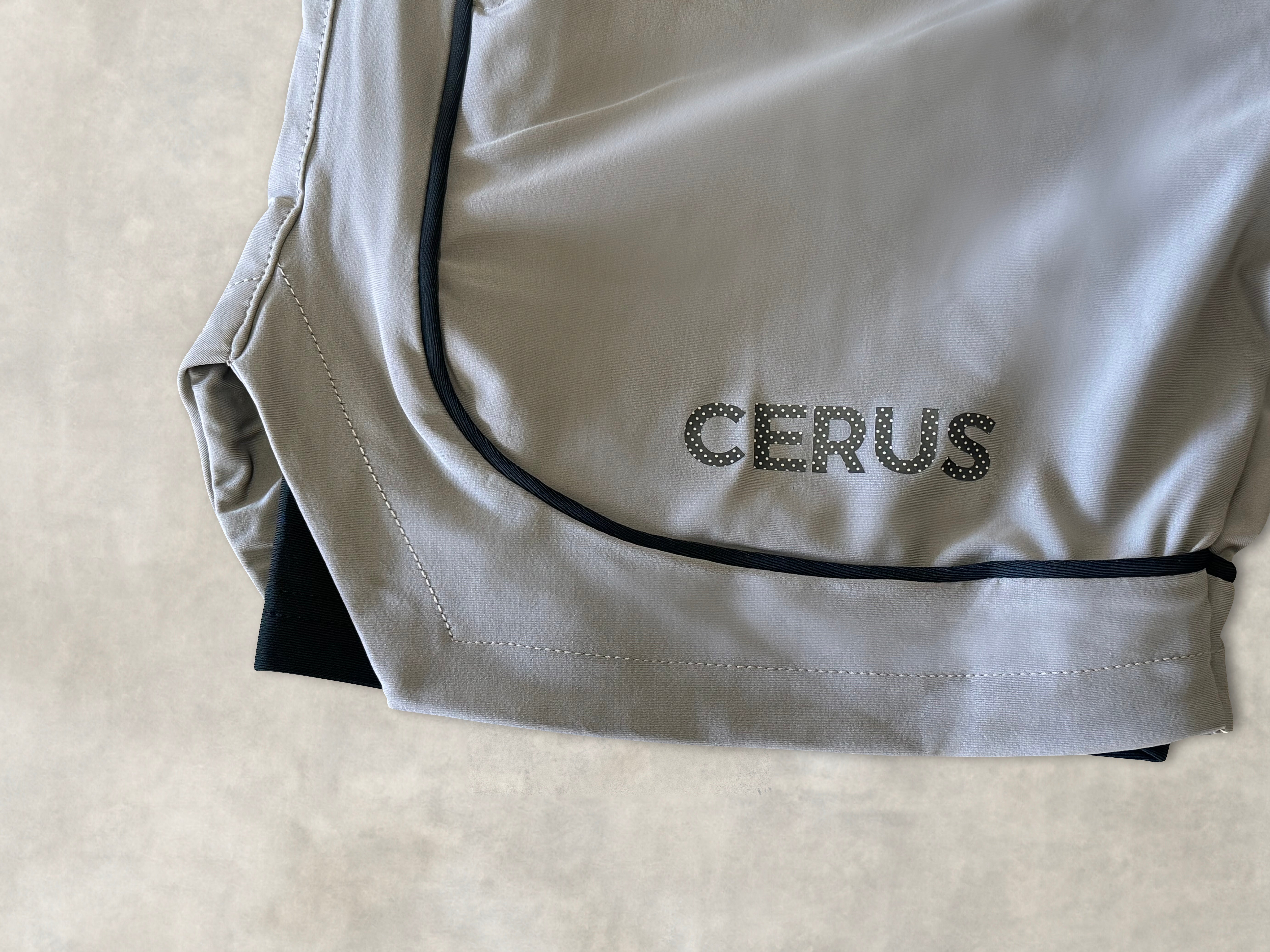 Cerus Men's 2-in-1 Running Shorts with Built-in Liner - Quick Dry Athletic Workout Shorts for Gym, Jogging & Outdoor Sports