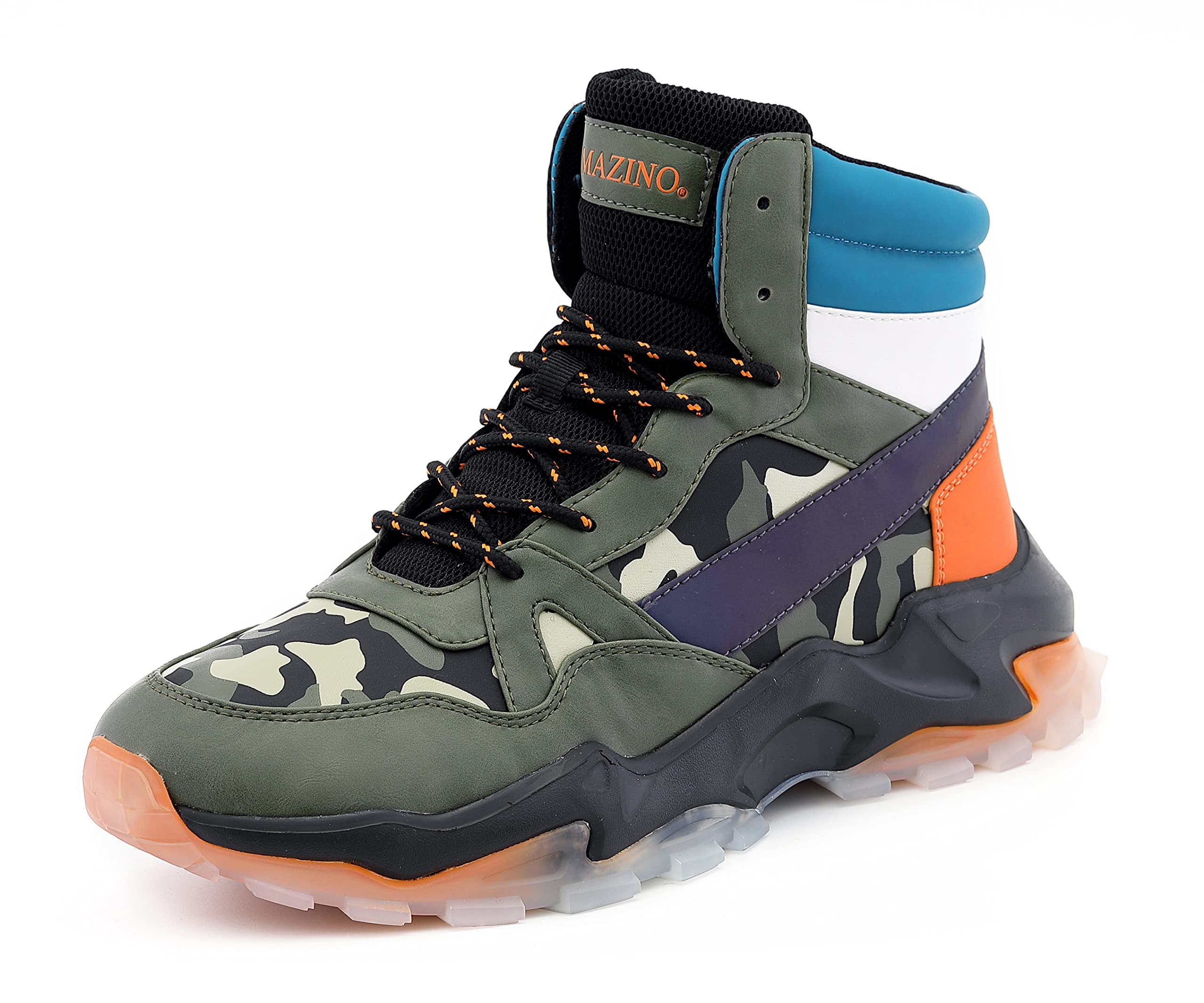 Mazino Wonderstone Men's Chunky Sneakers - Stylish Athleisure Casual Shoes for Walking, Running & Everyday Wear